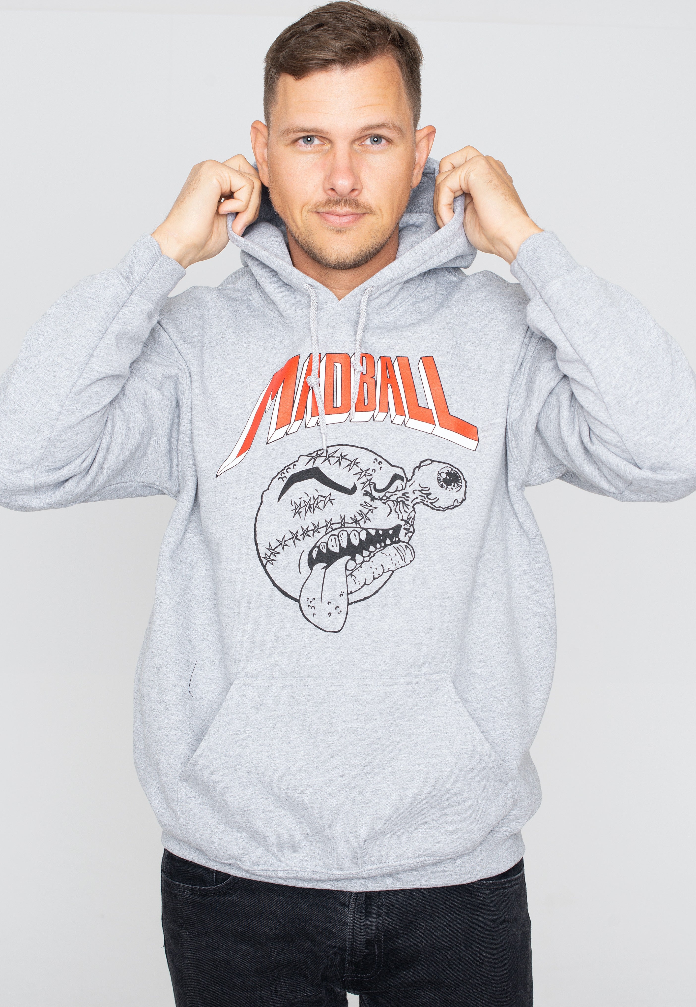 Madball - Retro Set If Off Sportsgrey - Hoodie | Men-Image