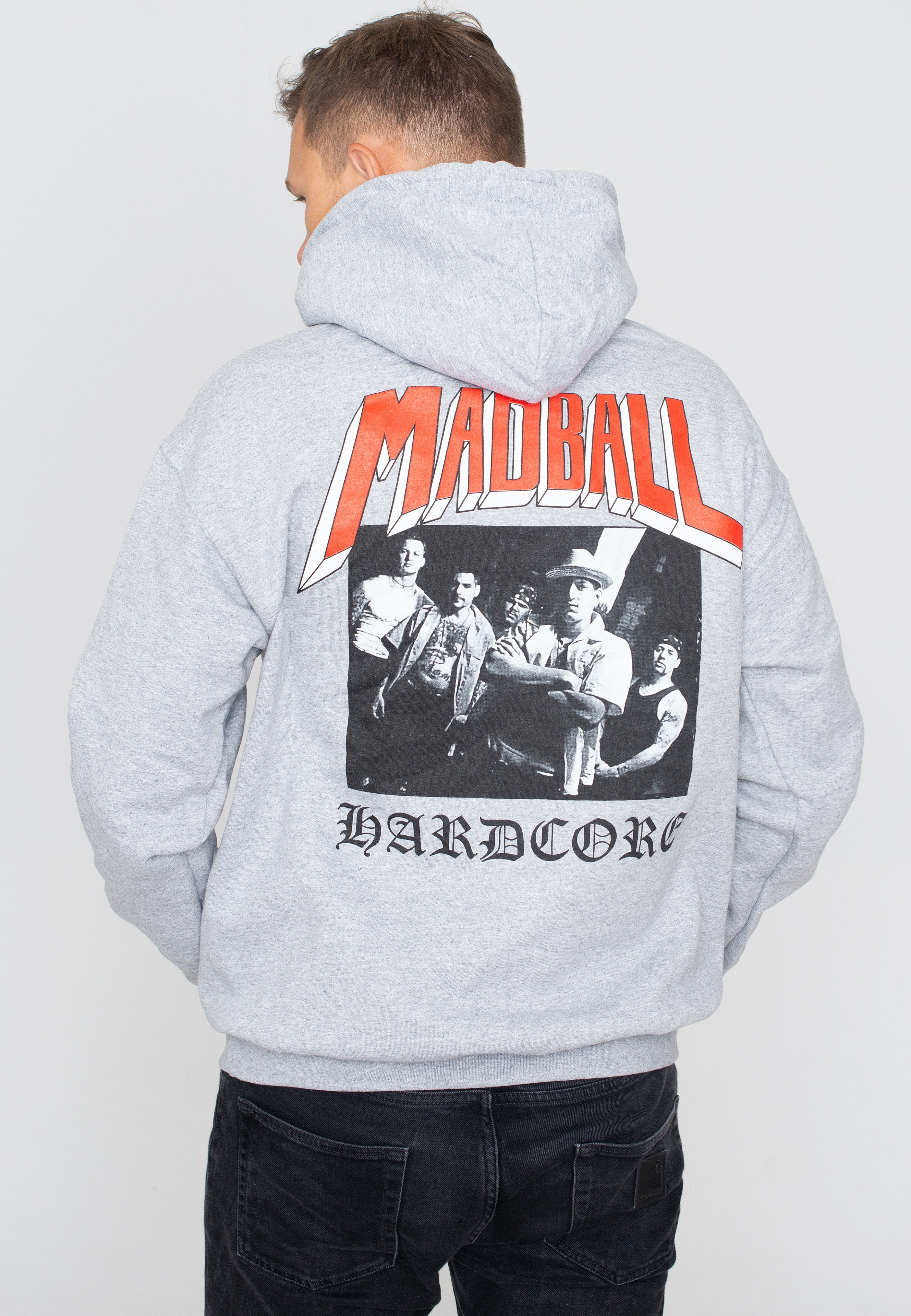 Madball - Retro Set If Off Sportsgrey - Hoodie | Men-Image