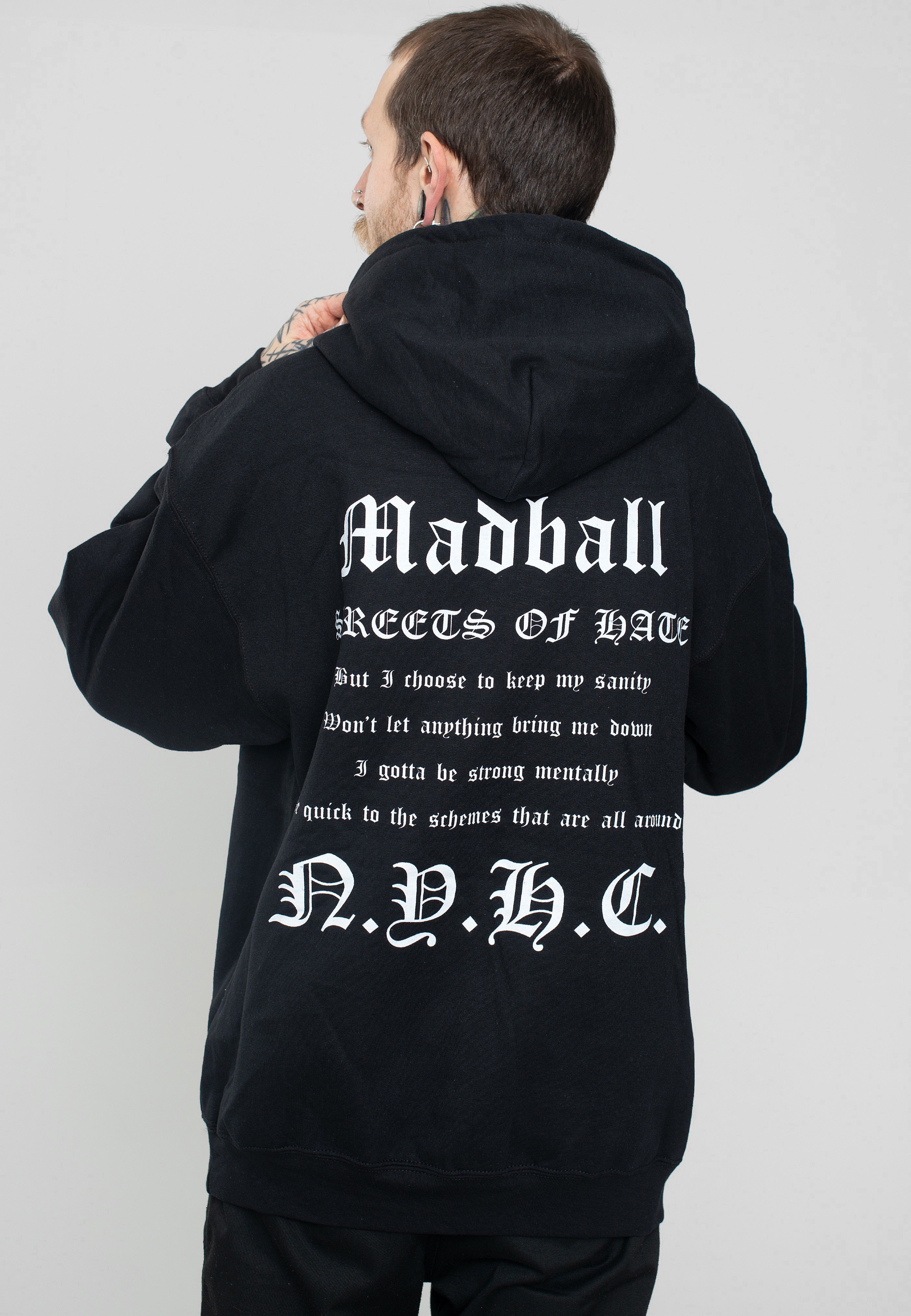 Madball - Streets Of Hate - Hoodie | Men-Image