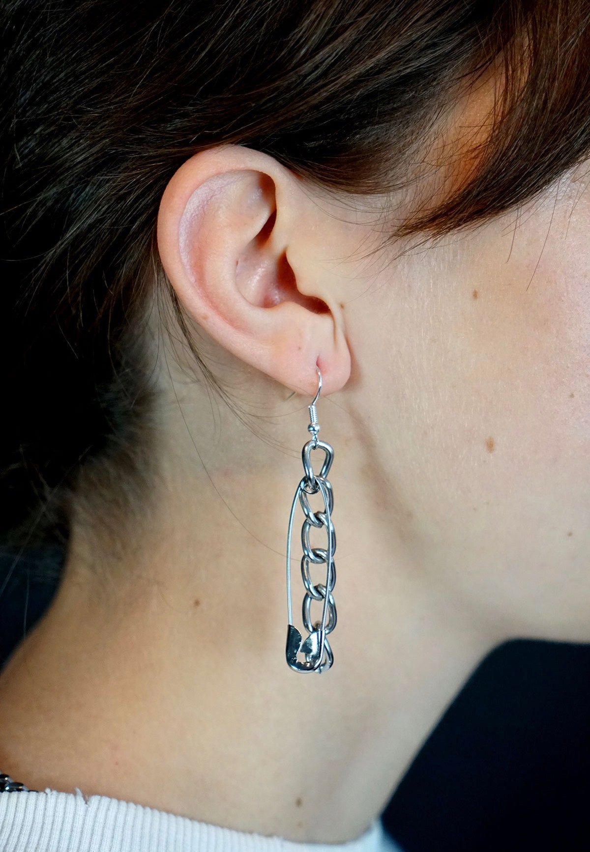 InternetXDoll - Maddox Silver - Earrings | Neutral-Image