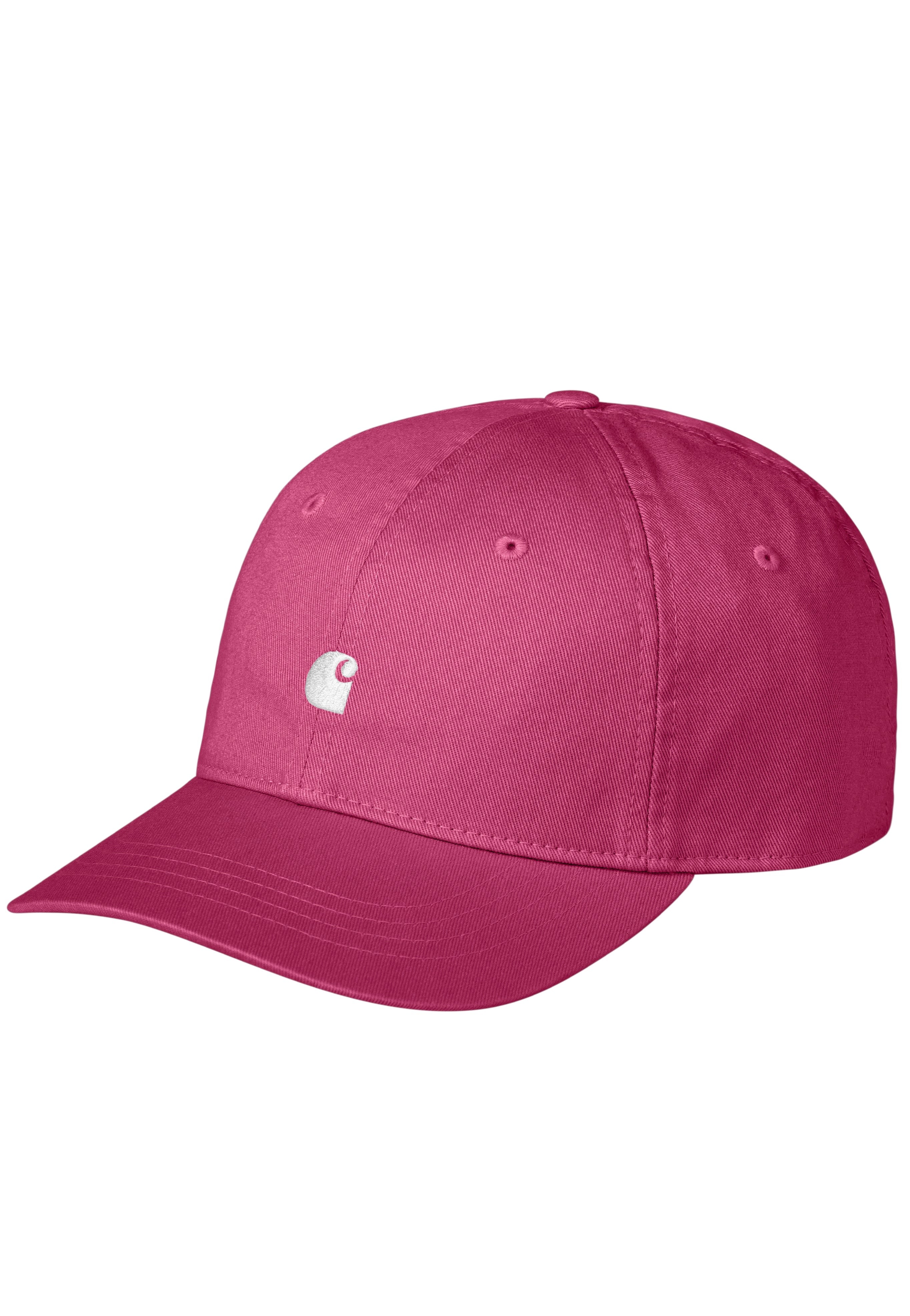 Carhartt WIP - Madison Logo Magenta/White - Cap | Neutral-Image