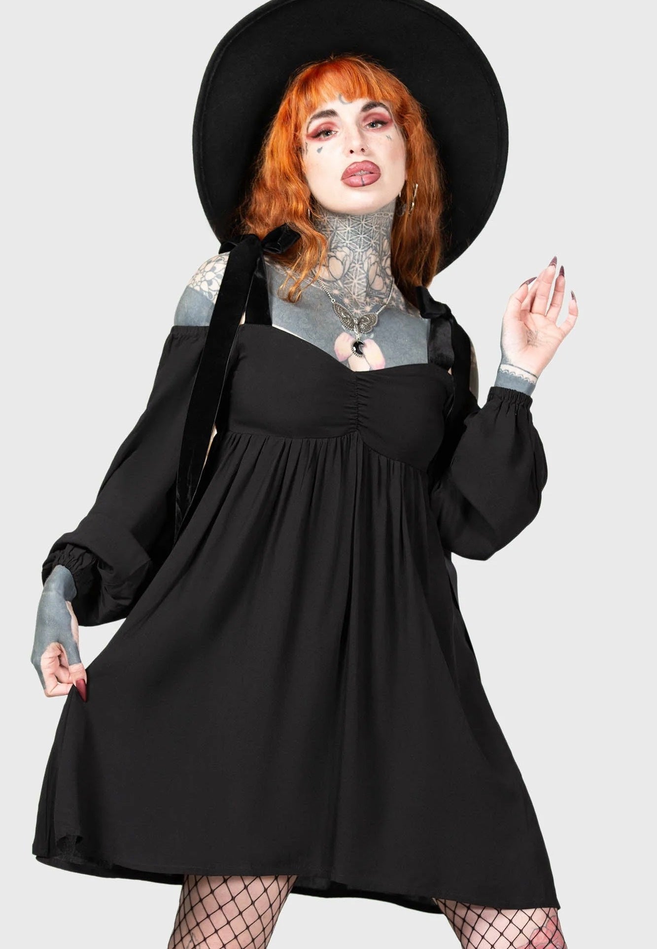 Killstar - Mae Queen Black - Dress | Women-Image