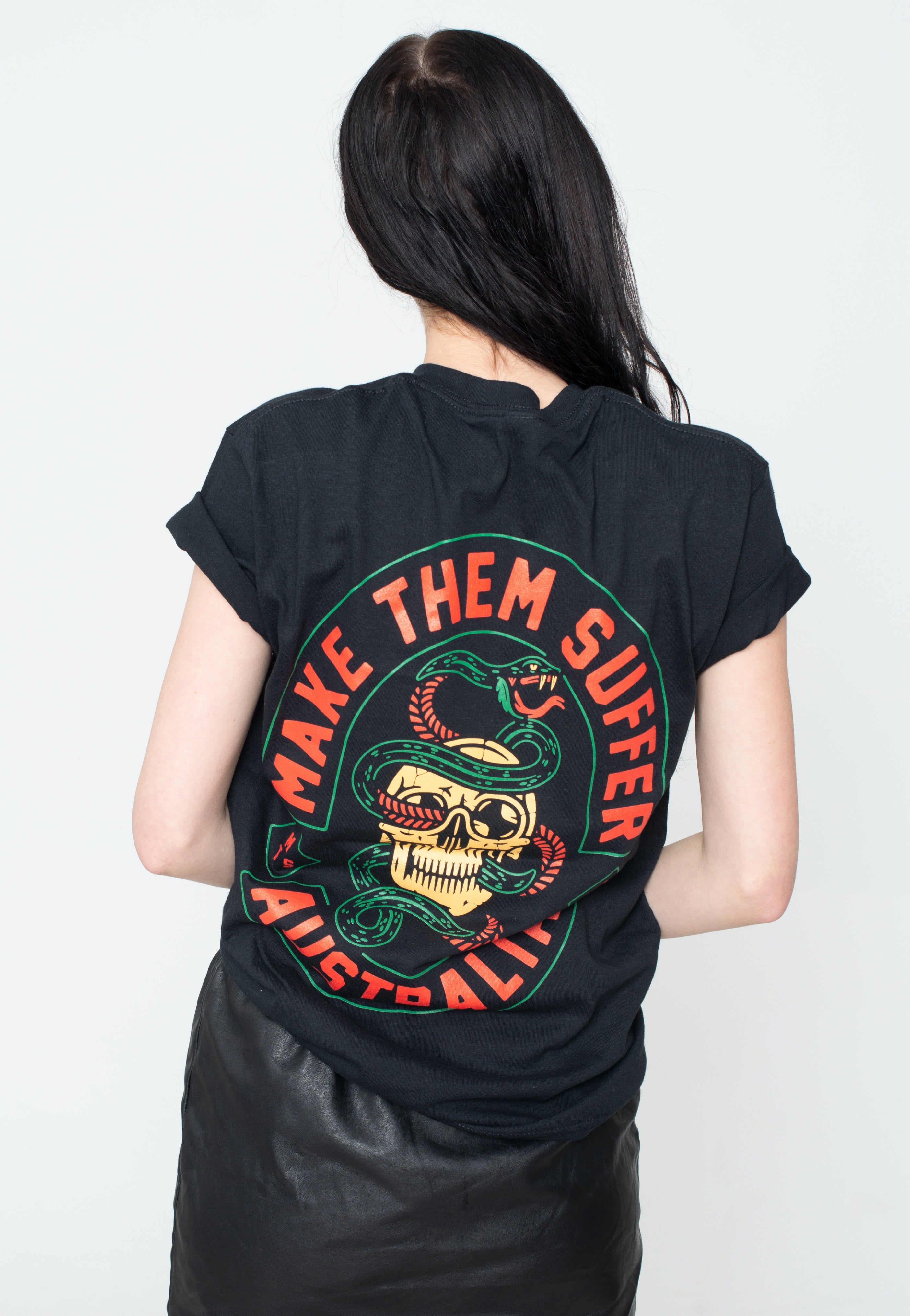 Make Them Suffer - Skull Snake - T-Shirt | Women-Image