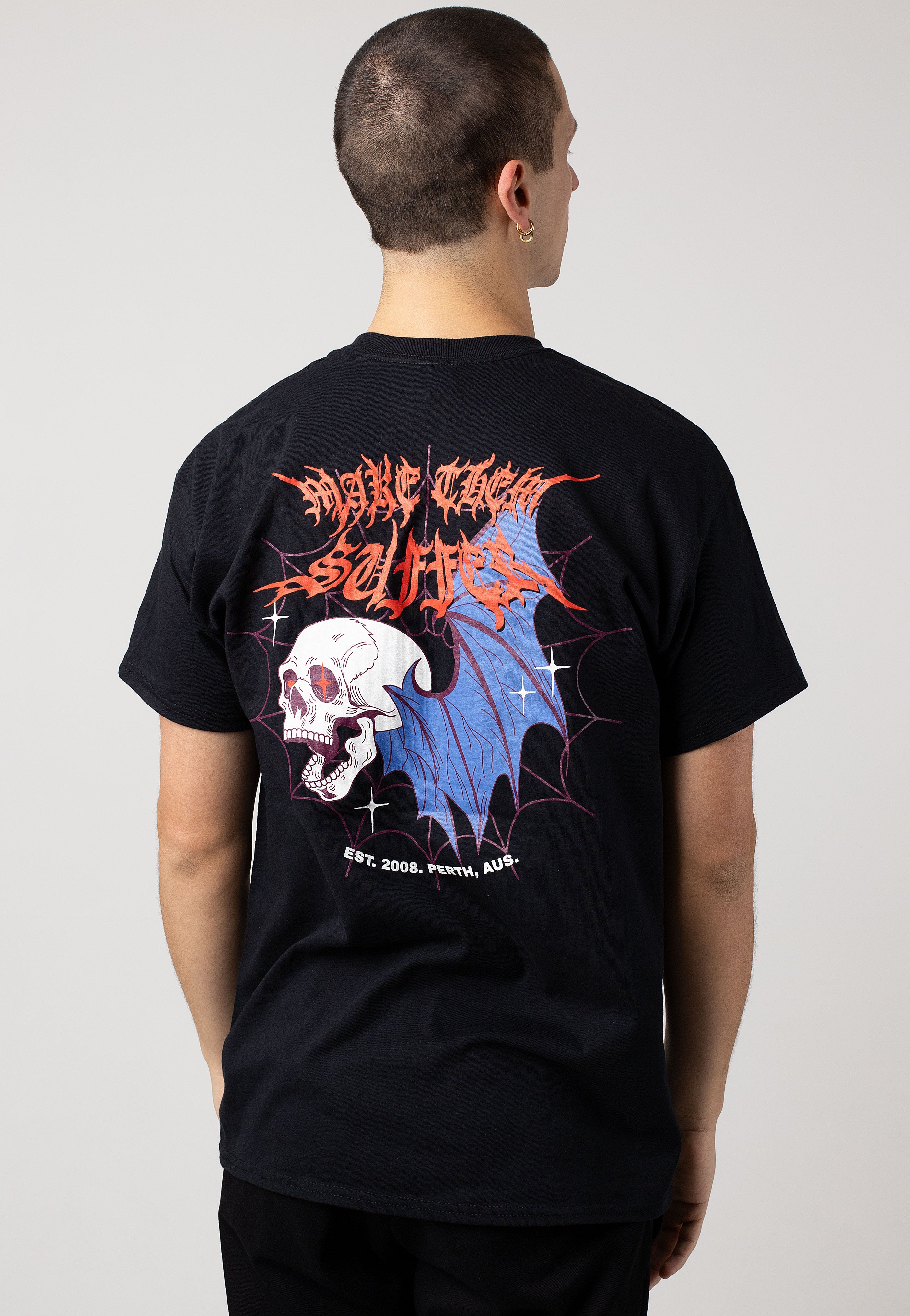 Make Them Suffer - Bat Skull - T-Shirt | Men-Image