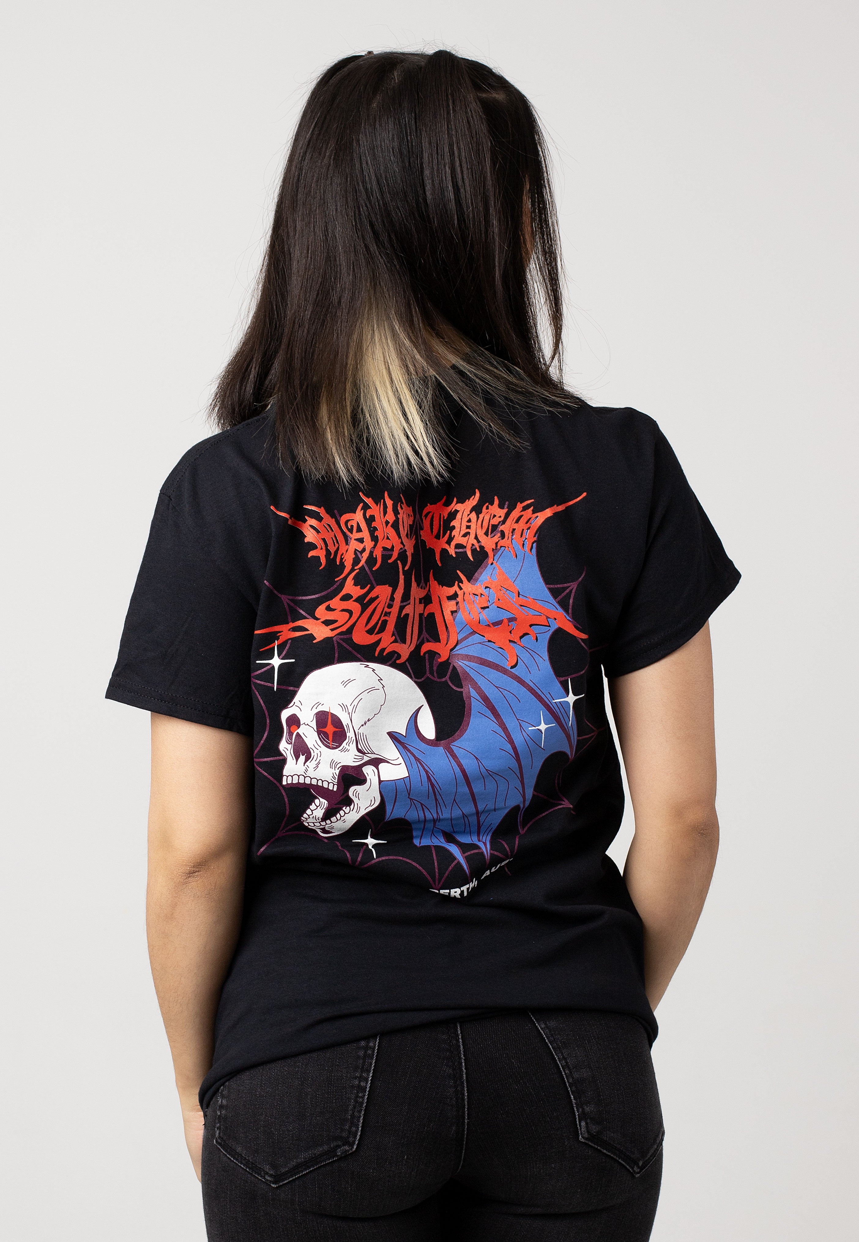 Make Them Suffer - Bat Skull - T-Shirt | Women-Image