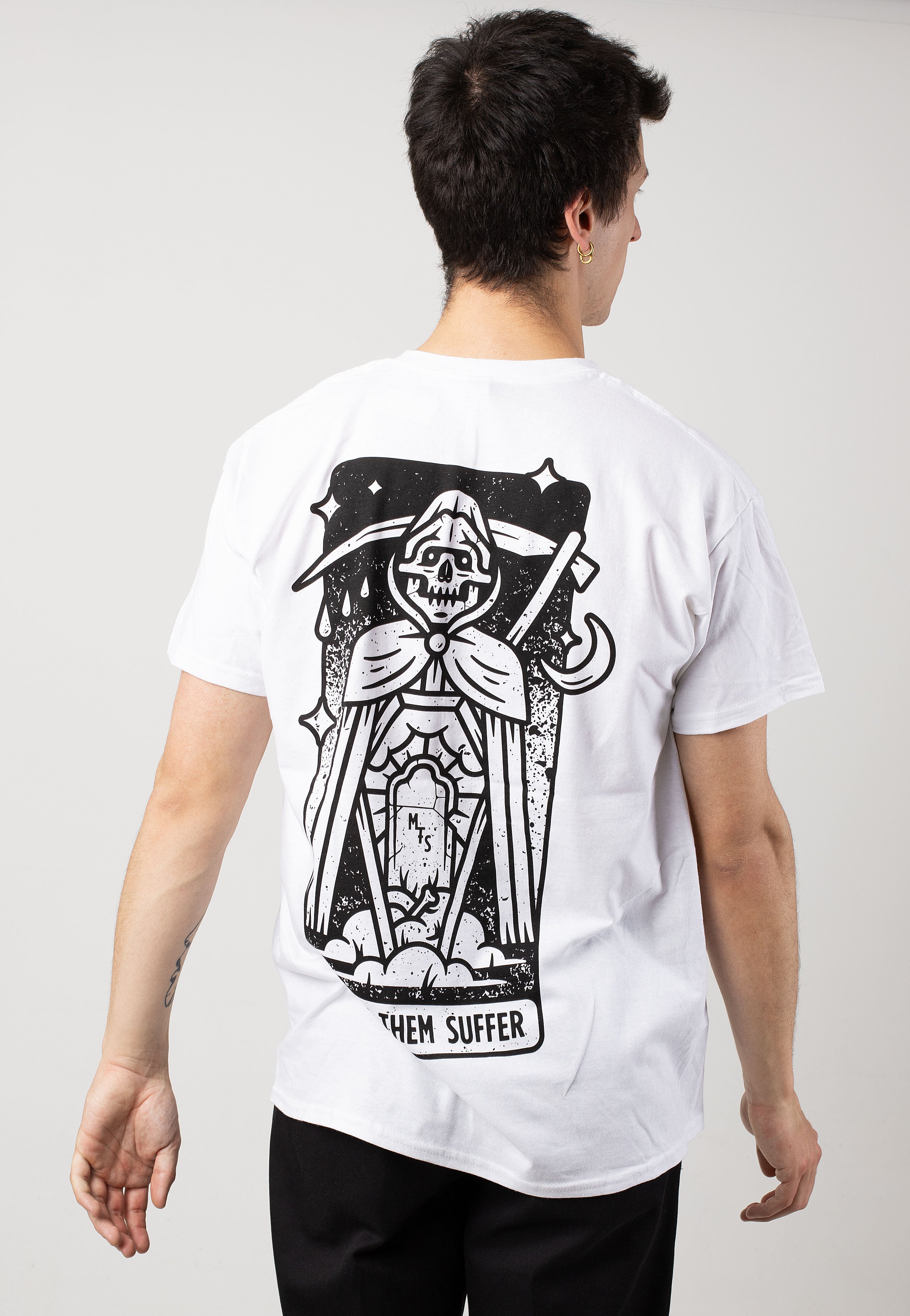 Make Them Suffer - Coffin Reaper White - T-Shirt | Men-Image