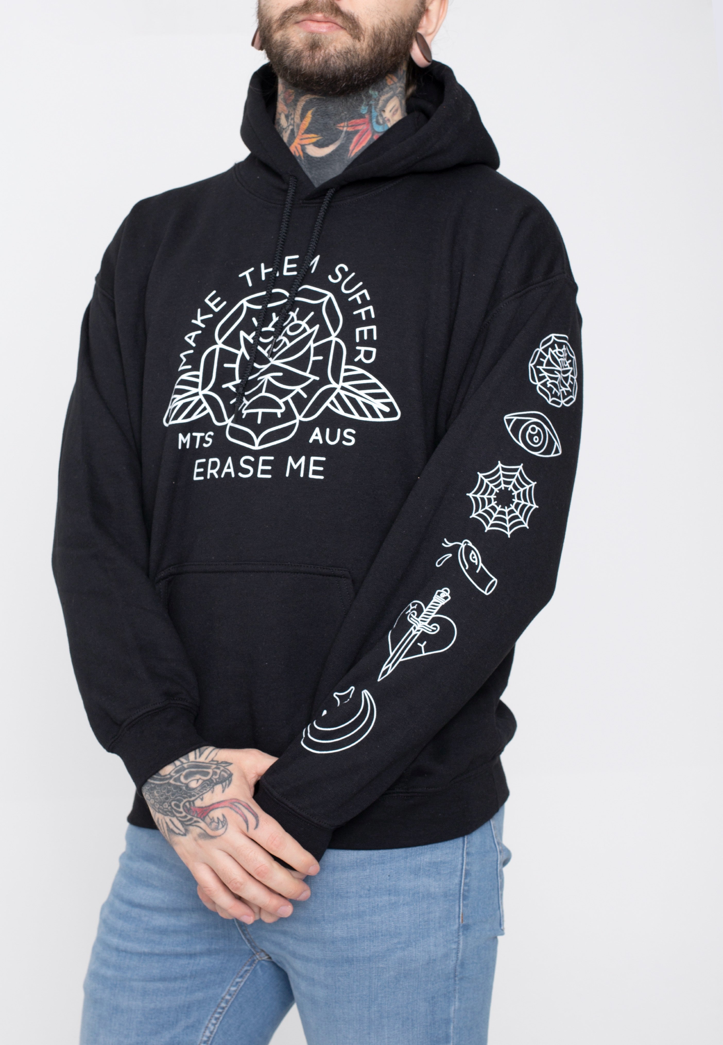 Make Them Suffer - Erase Me Flash - Hoodie | Men-Image