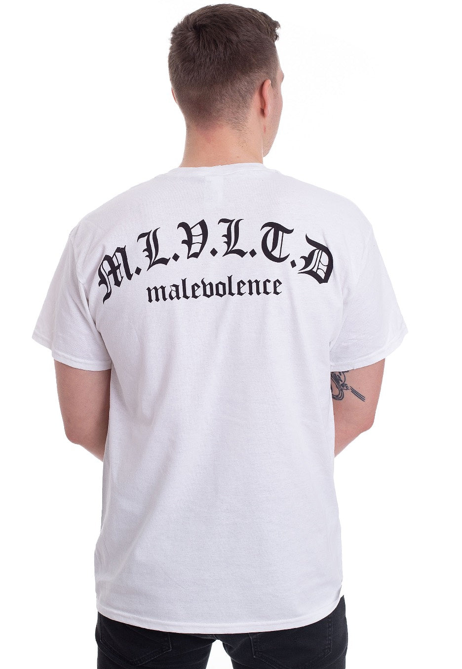 Malevolence - Malev Graff White - T-Shirt | Men-Image