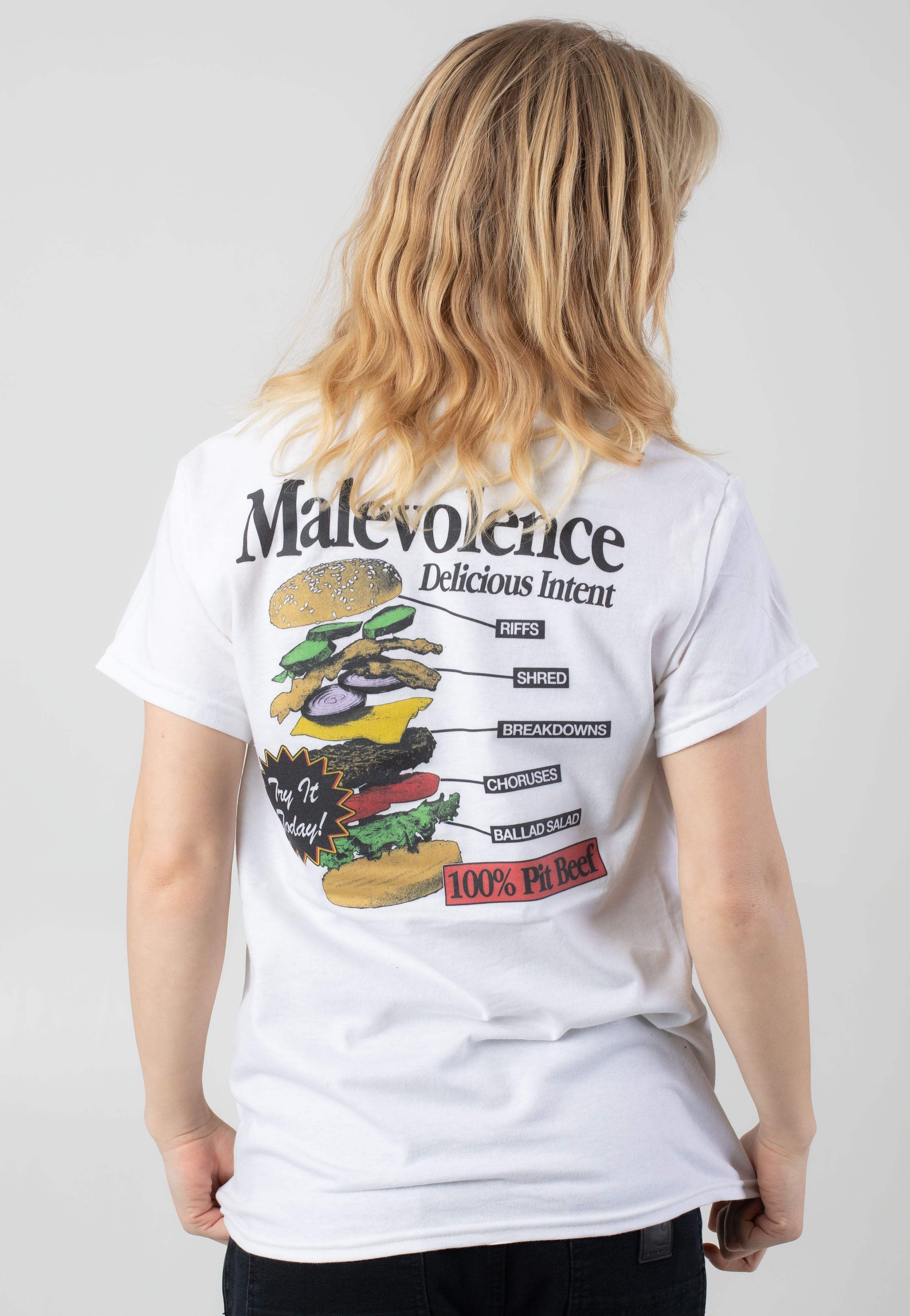 Malevolence - Pit Beef White - T-Shirt | Women-Image