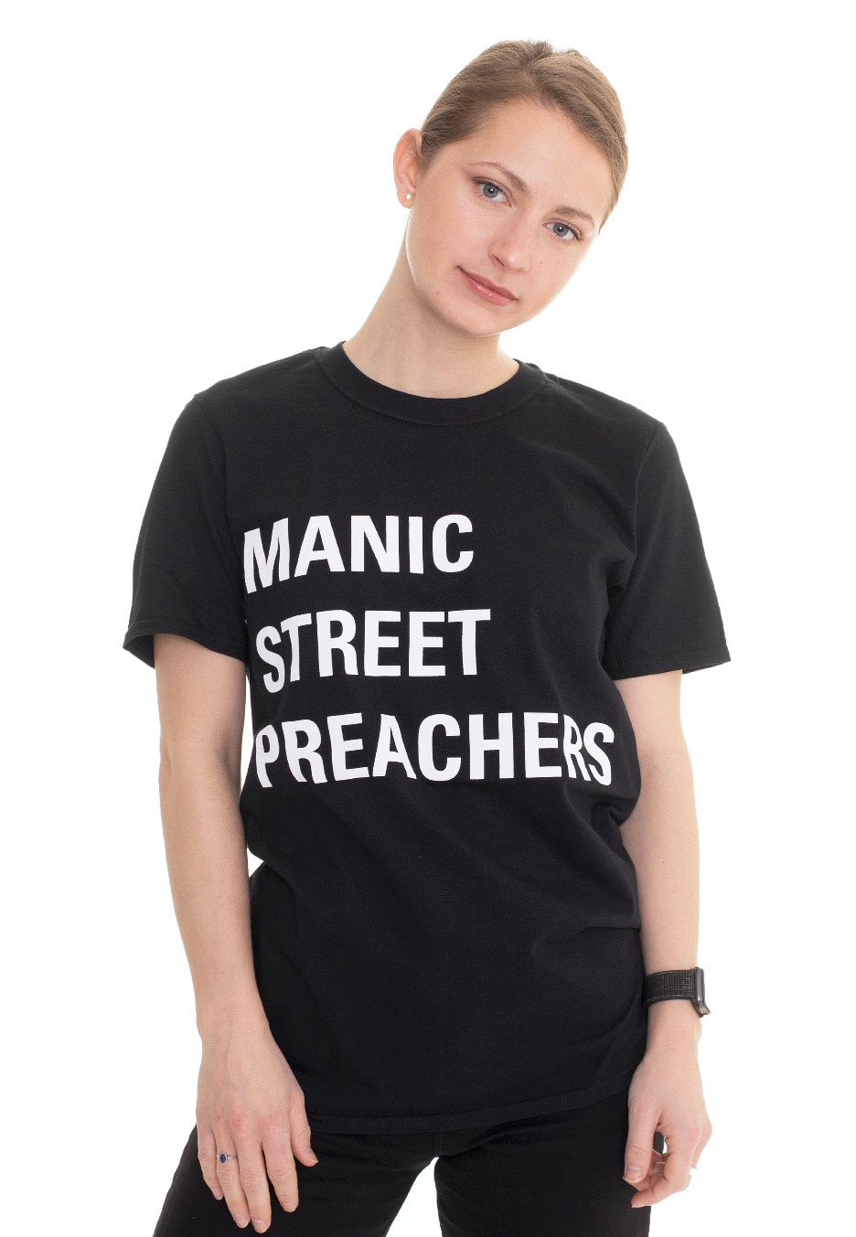 Manic Street Preachers - Block Logo - T-Shirt | Women-Image