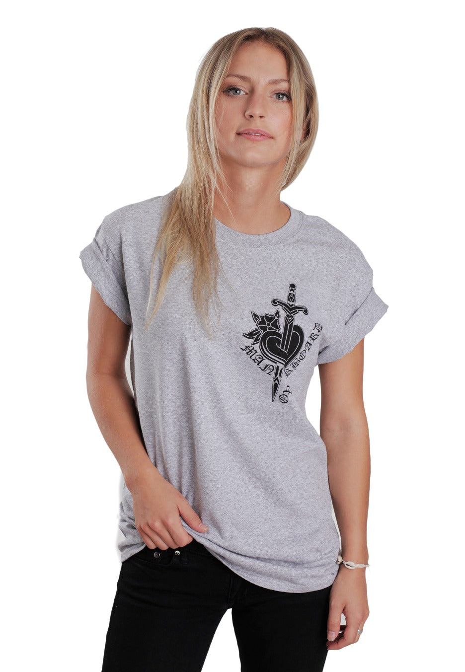 Man Overboard - Dagger Sportsgrey - T-Shirt | Women-Image