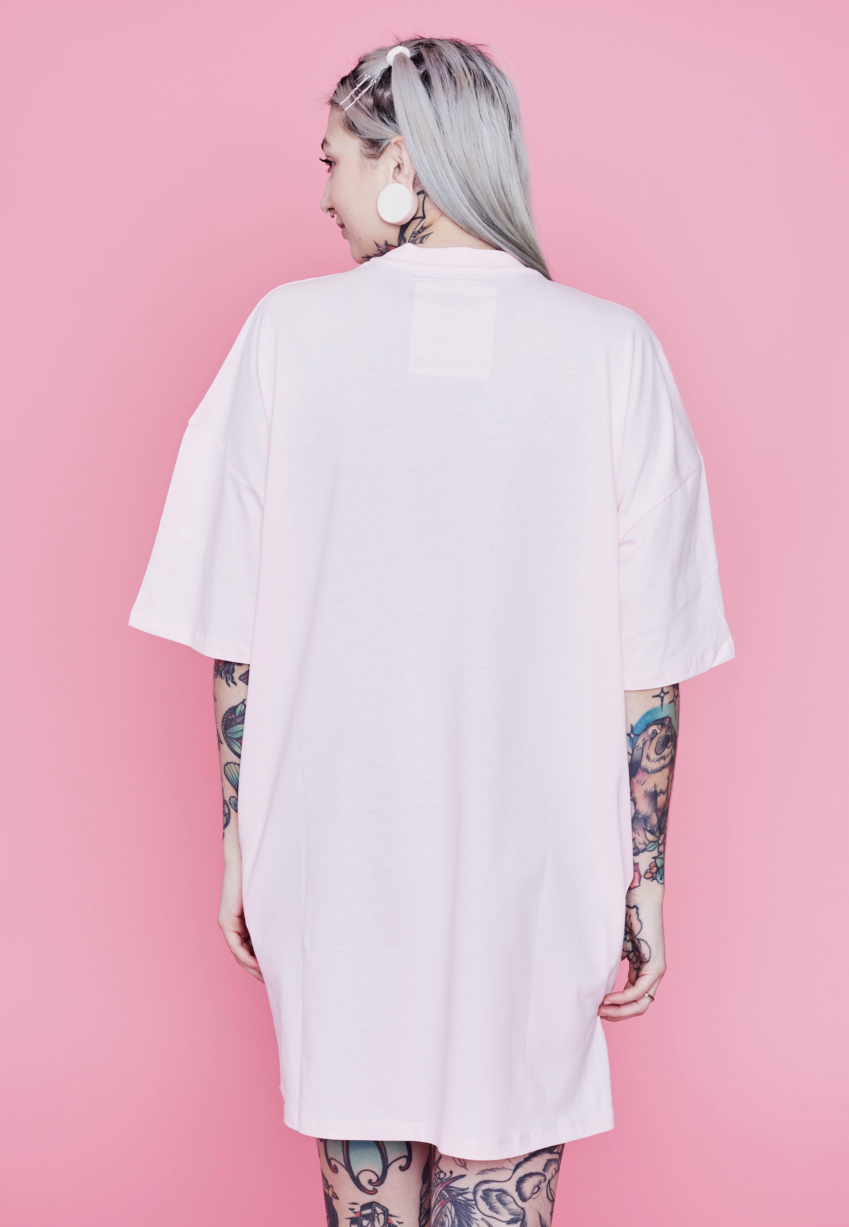 Clearly Ugly - Forever And Always Pastel Love Pastellrosa - Dress | Women-Image