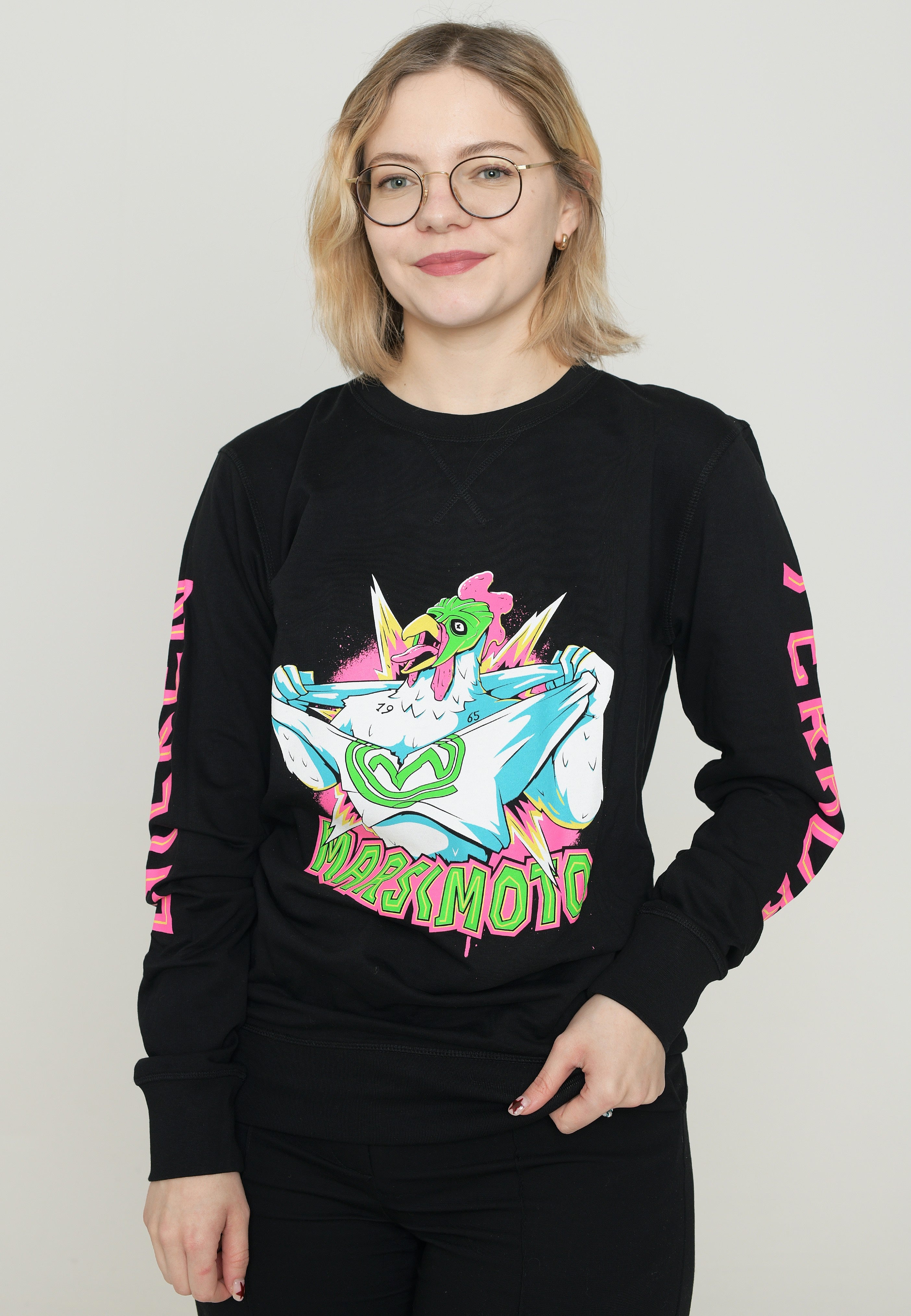 Marsimoto - Chicken Terror - Longsleeve | Women-Image