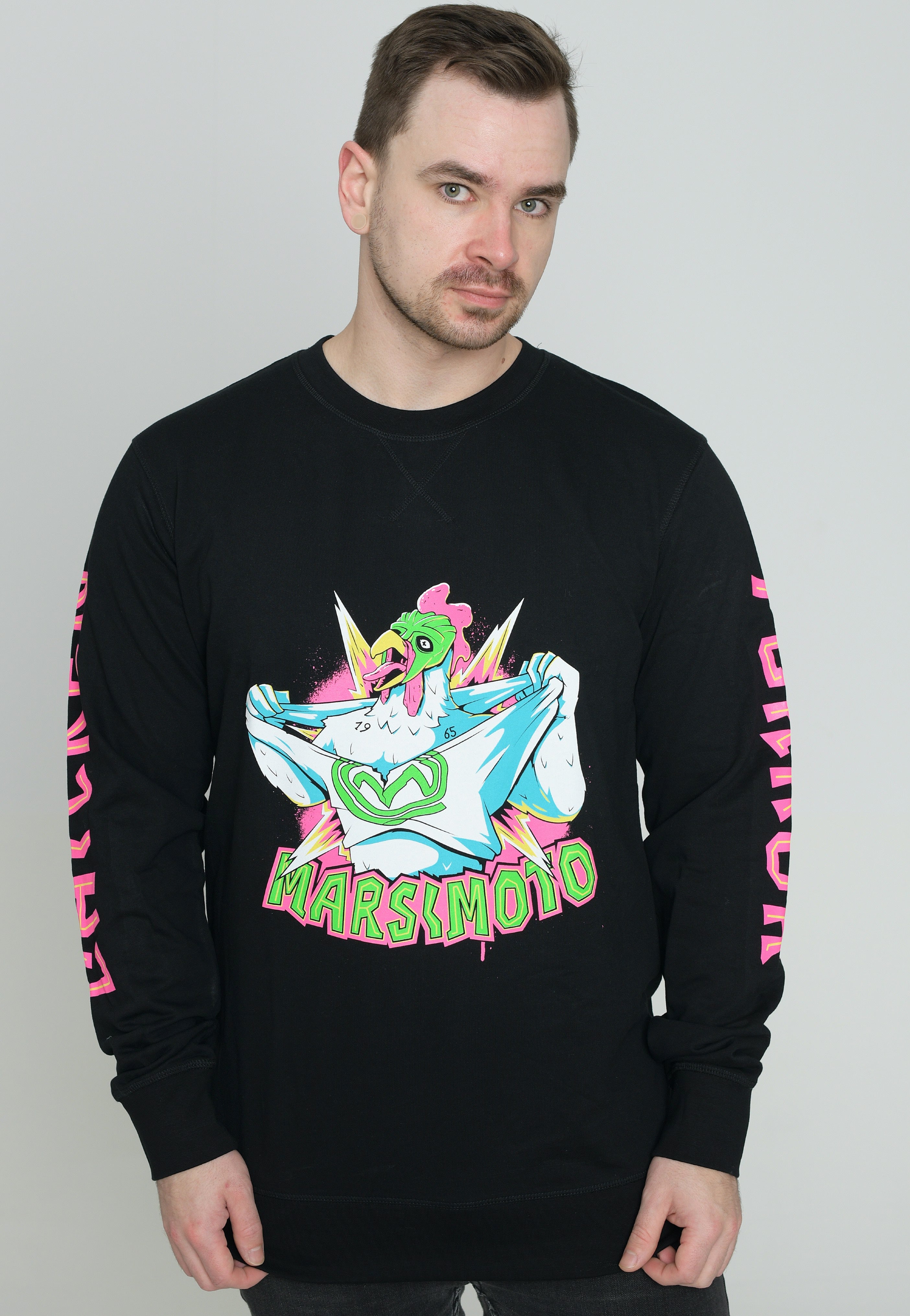 Marsimoto - Chicken Terror - Longsleeve | Men-Image