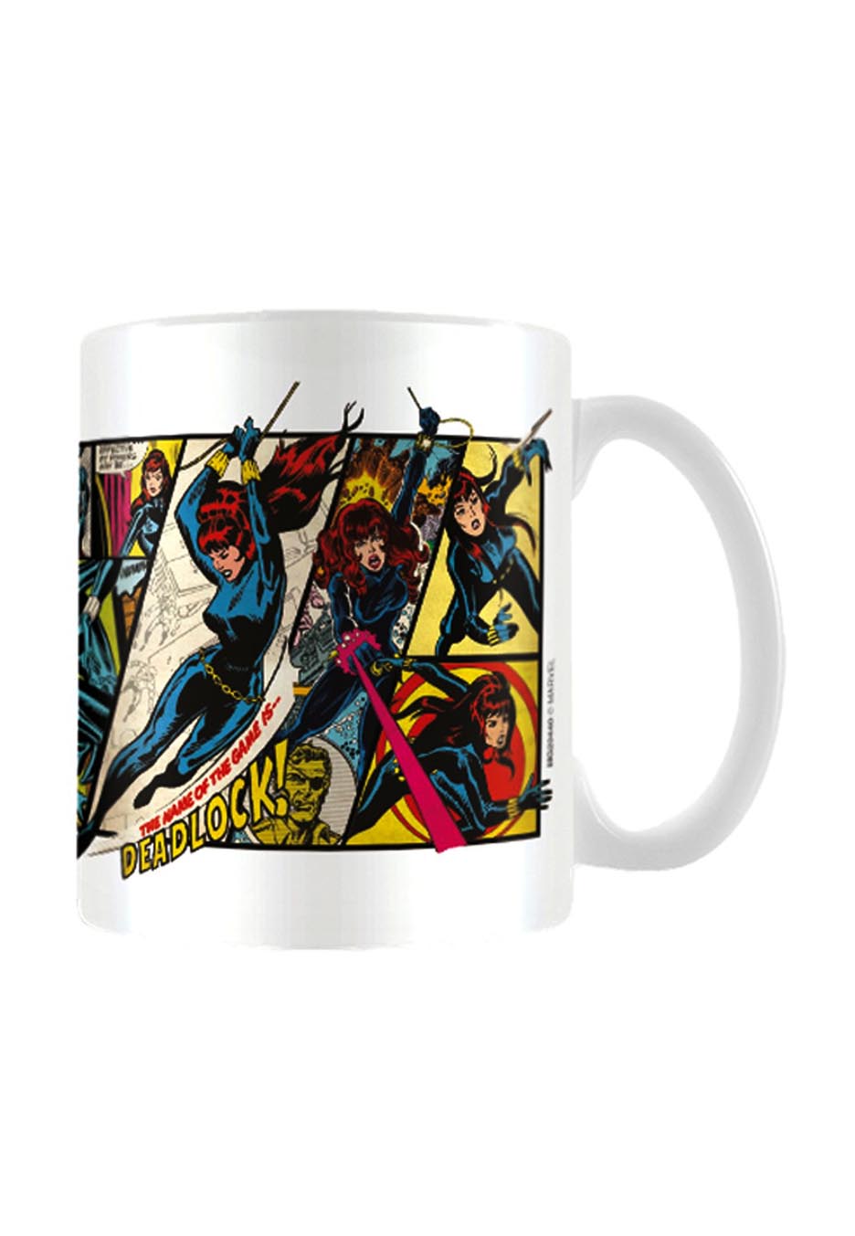 Black Widow - Panels White - Mug | Neutral-Image