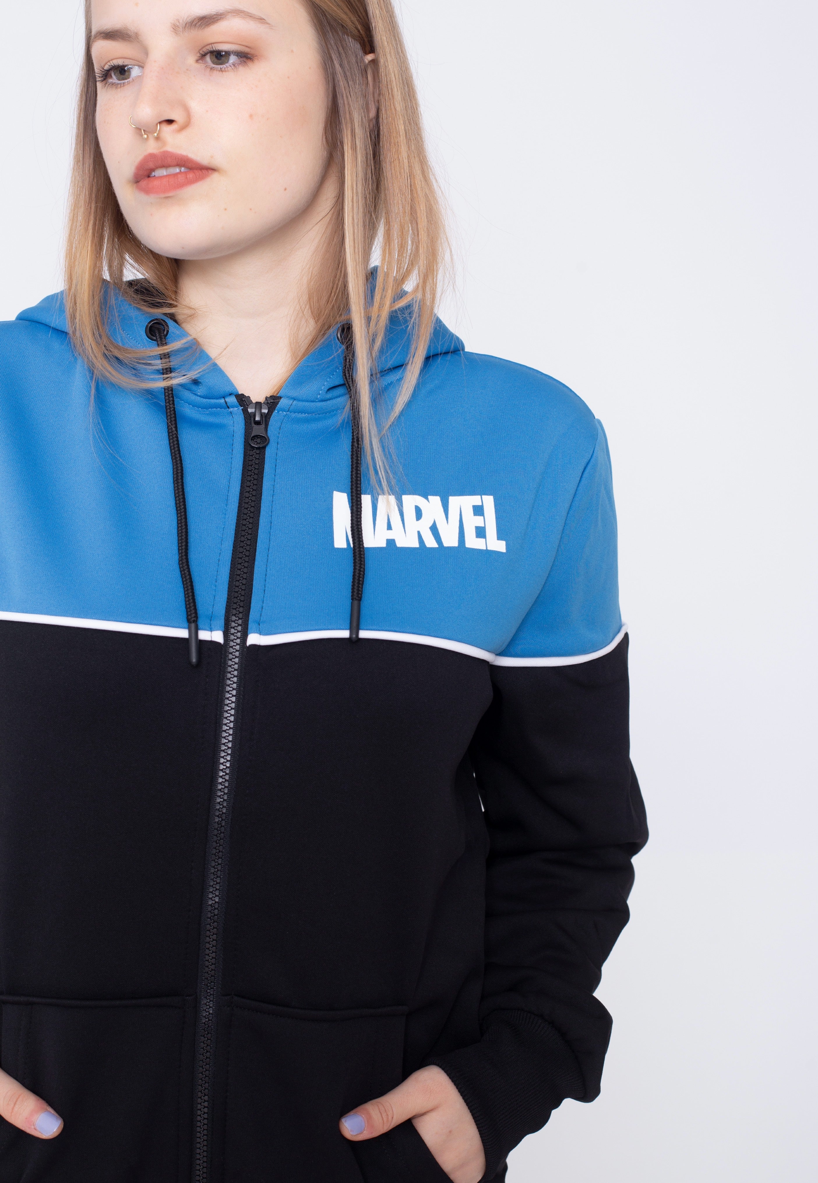 Marvel Comics - Icon Blue - Zipper | Women-Image