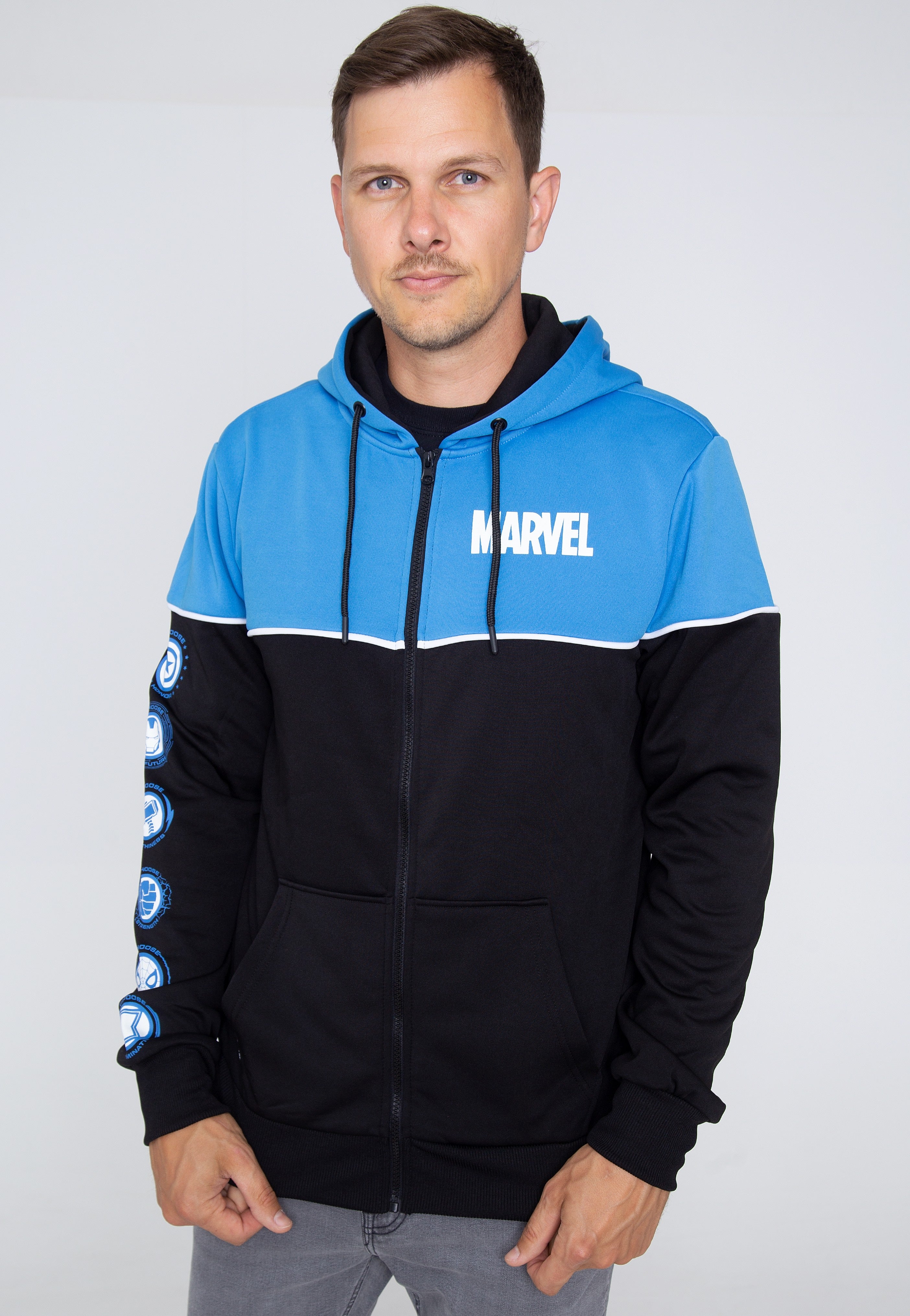 Marvel Comics - Icon Blue - Zipper | Men-Image