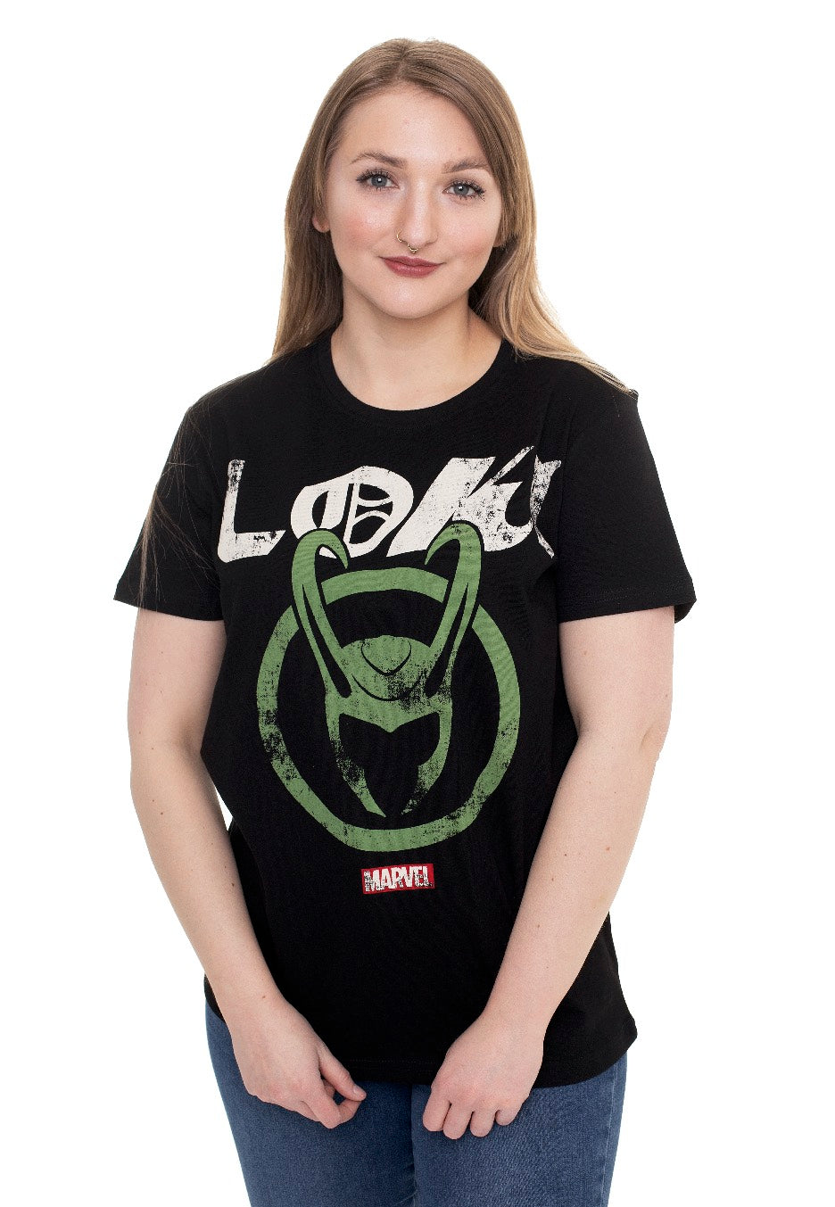 Marvel Comics - Loki Logo Badge - T-Shirt | Women-Image