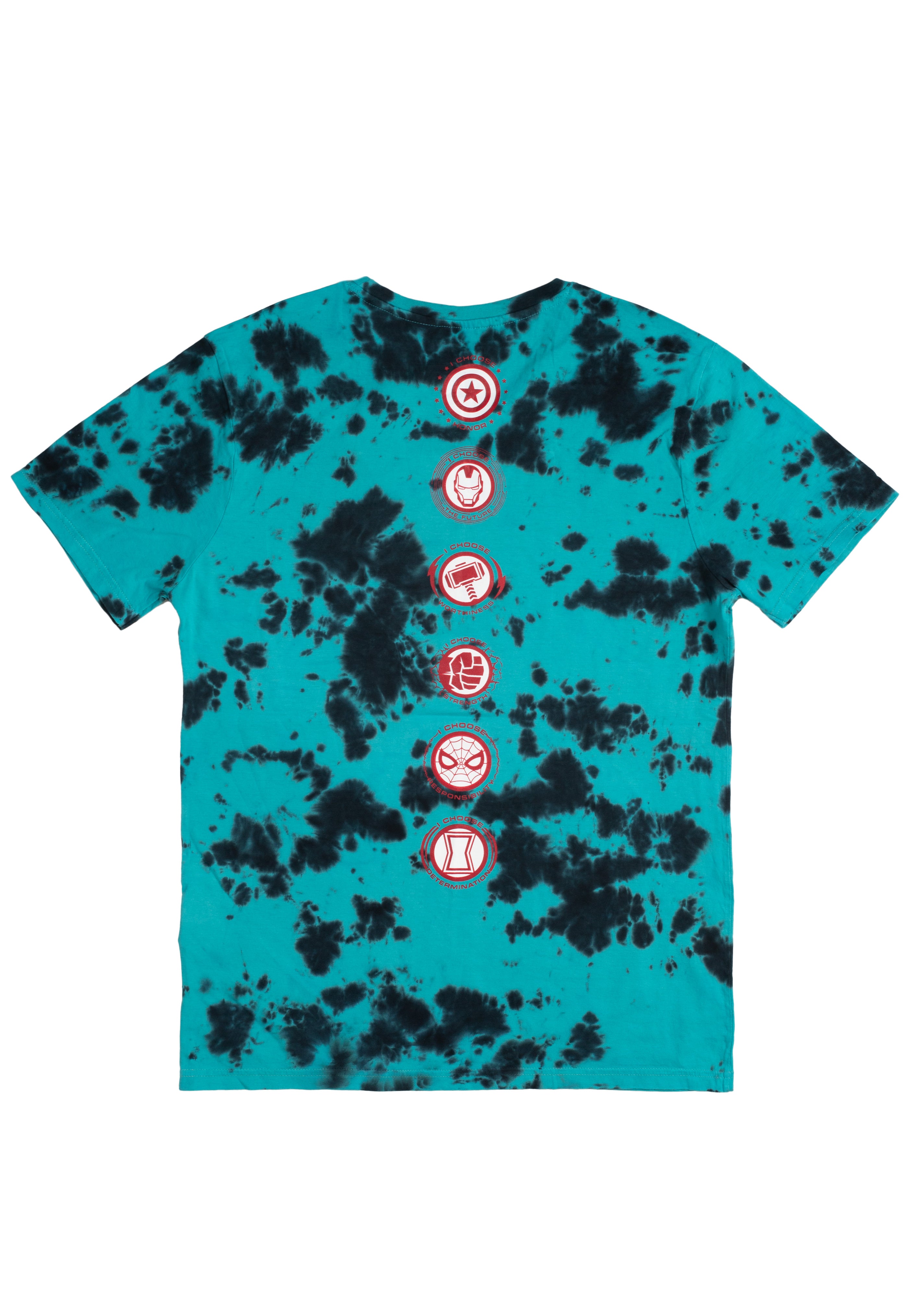 Marvel Comics - Tie Dye Icon Blue - T-Shirt | Neutral-Image