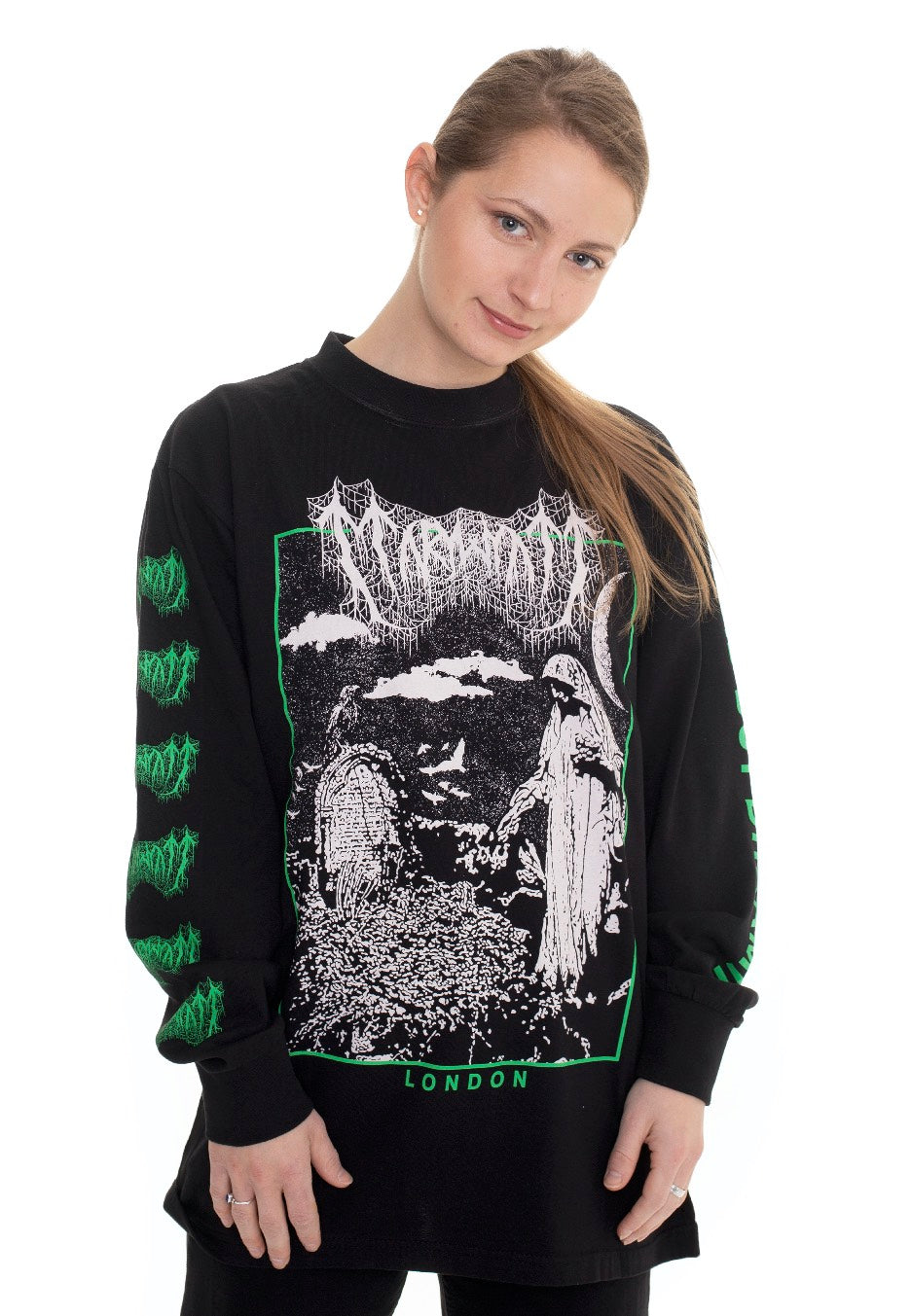 Mary Wyatt - Dead But Dreaming Black - Longsleeve | Women-Image