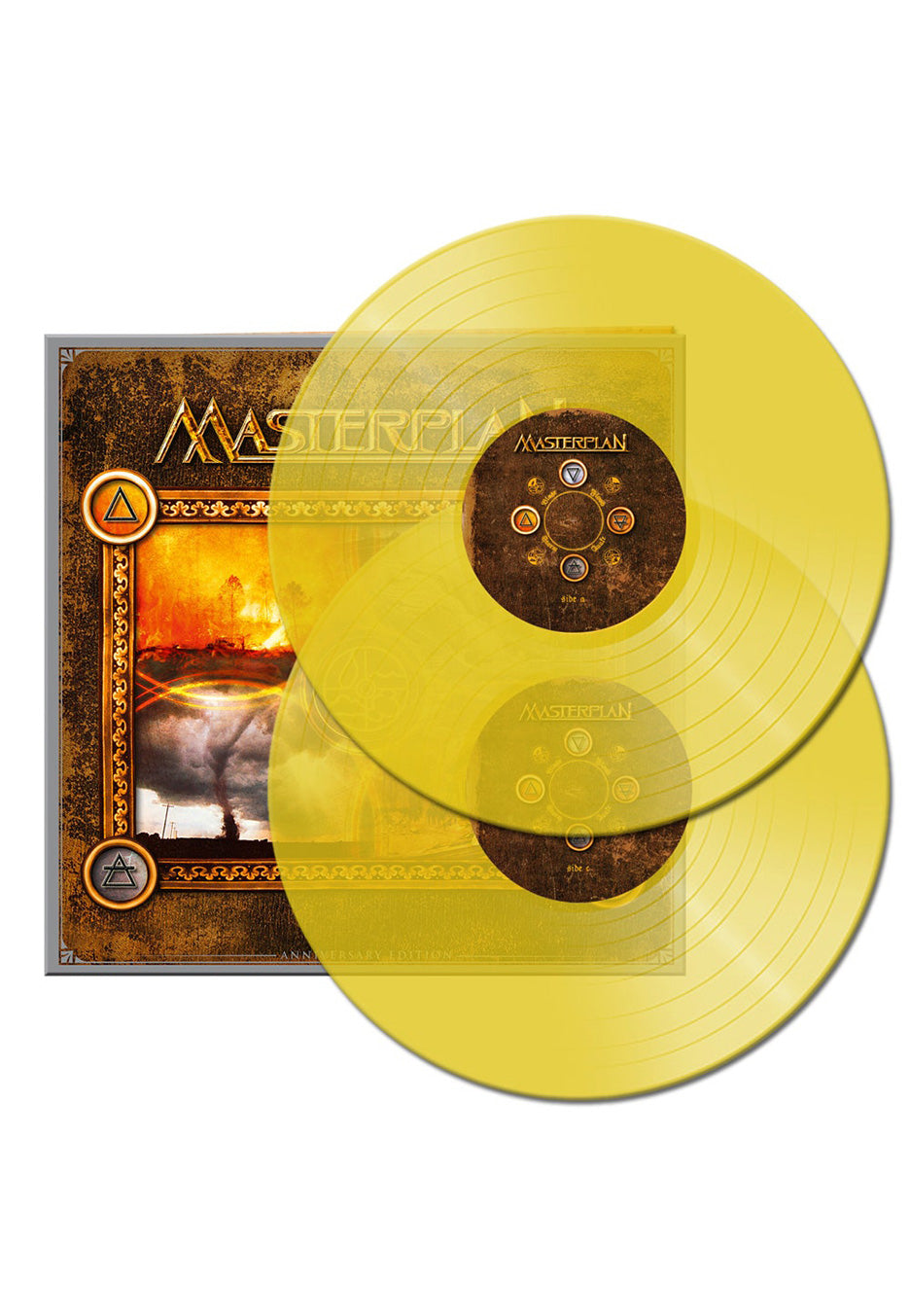 Masterplan - Masterplan (Anniversary Edition) Clear Yellow - Colored 2 Vinyl | Neutral-Image