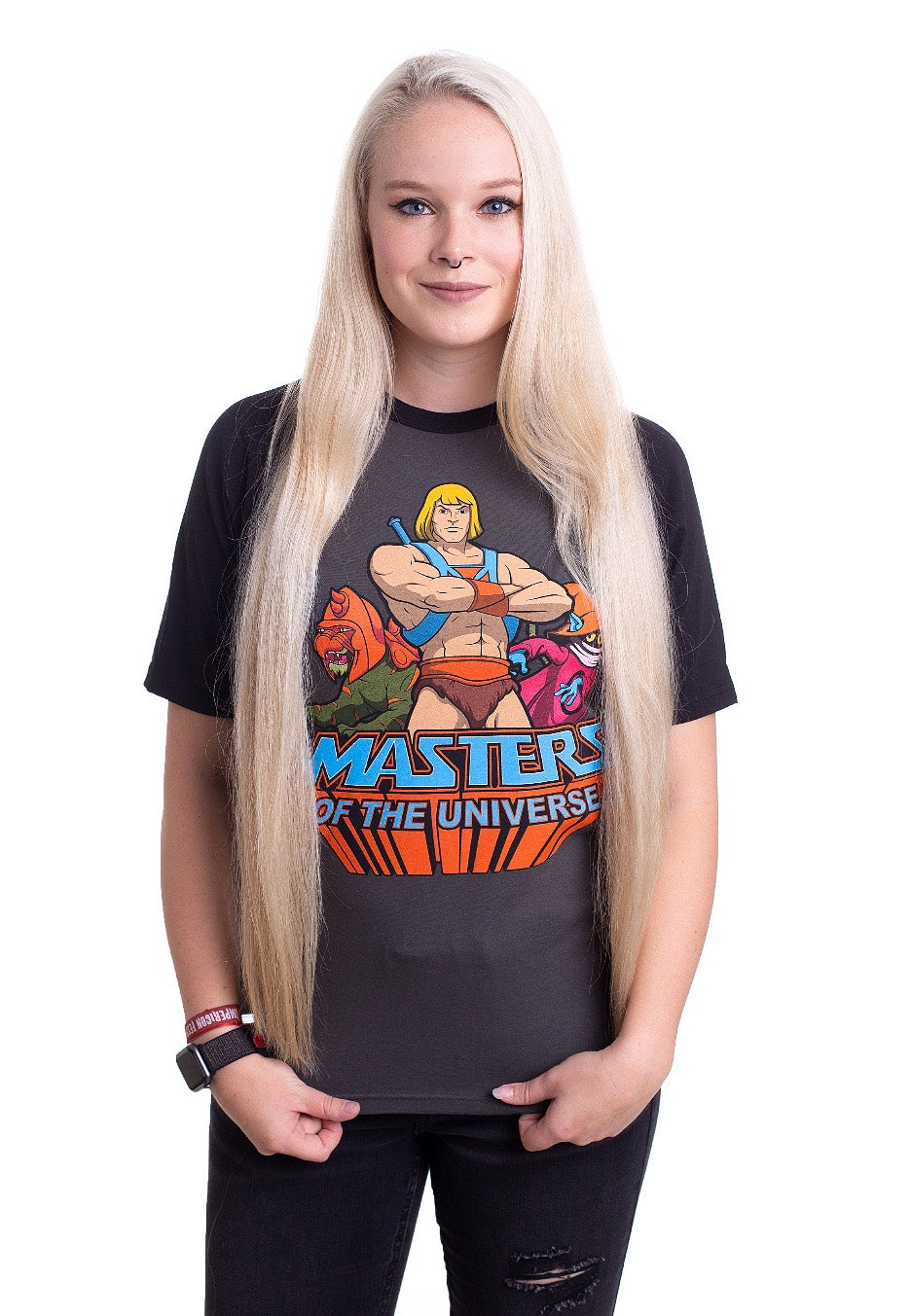 Masters Of The Universe - Characters Raglan Multicolor - T-Shirt | Women-Image