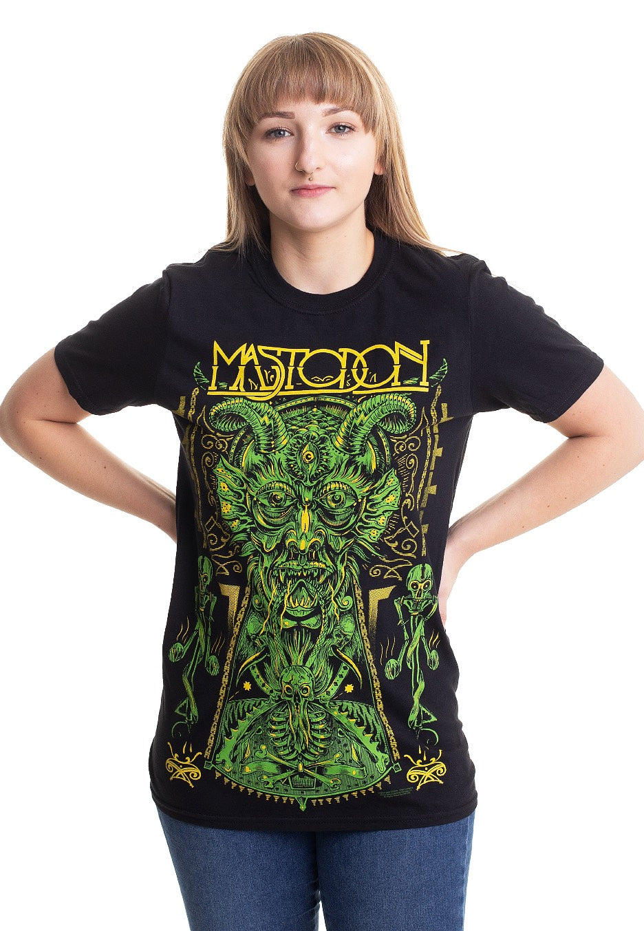 Mastodon - Devil on Black - T-Shirt | Women-Image