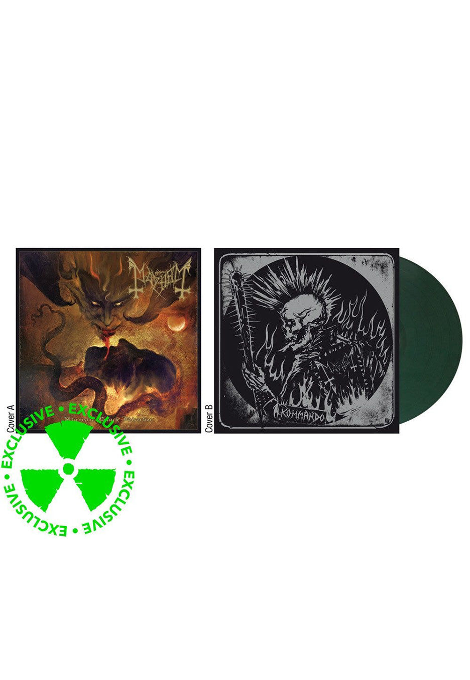 Mayhem - Atavistic Black Disorder / Kommando Dark Green - Colored Vinyl | Neutral-Image