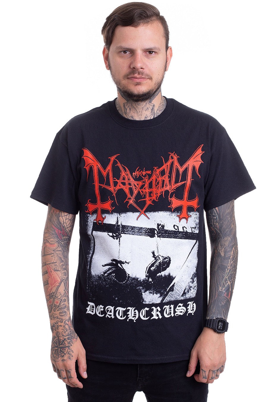 Mayhem - Deathcrush - T-Shirt | Men-Image