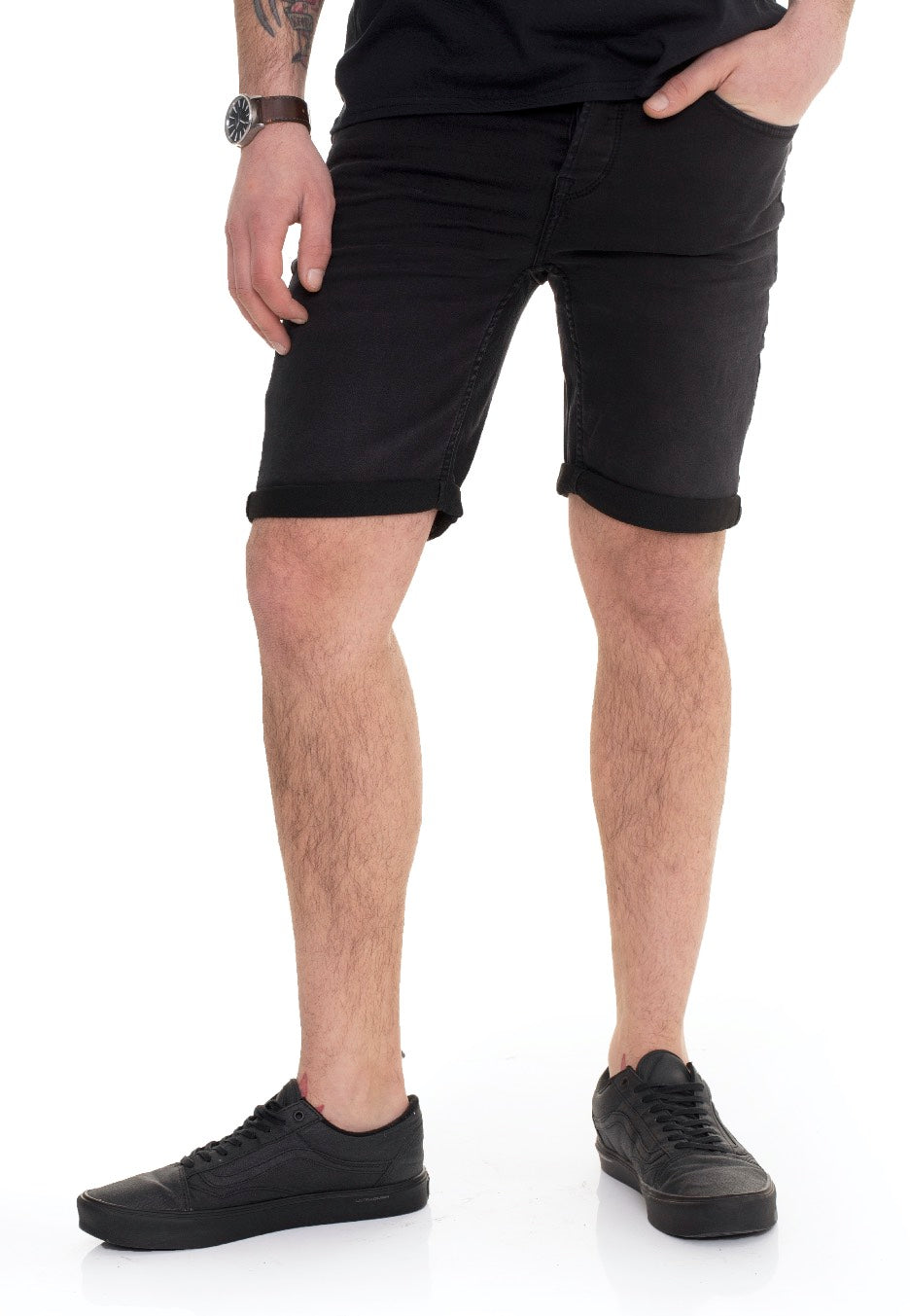 Only & Sons - Ply Life Reg Black - Shorts | Men-Image