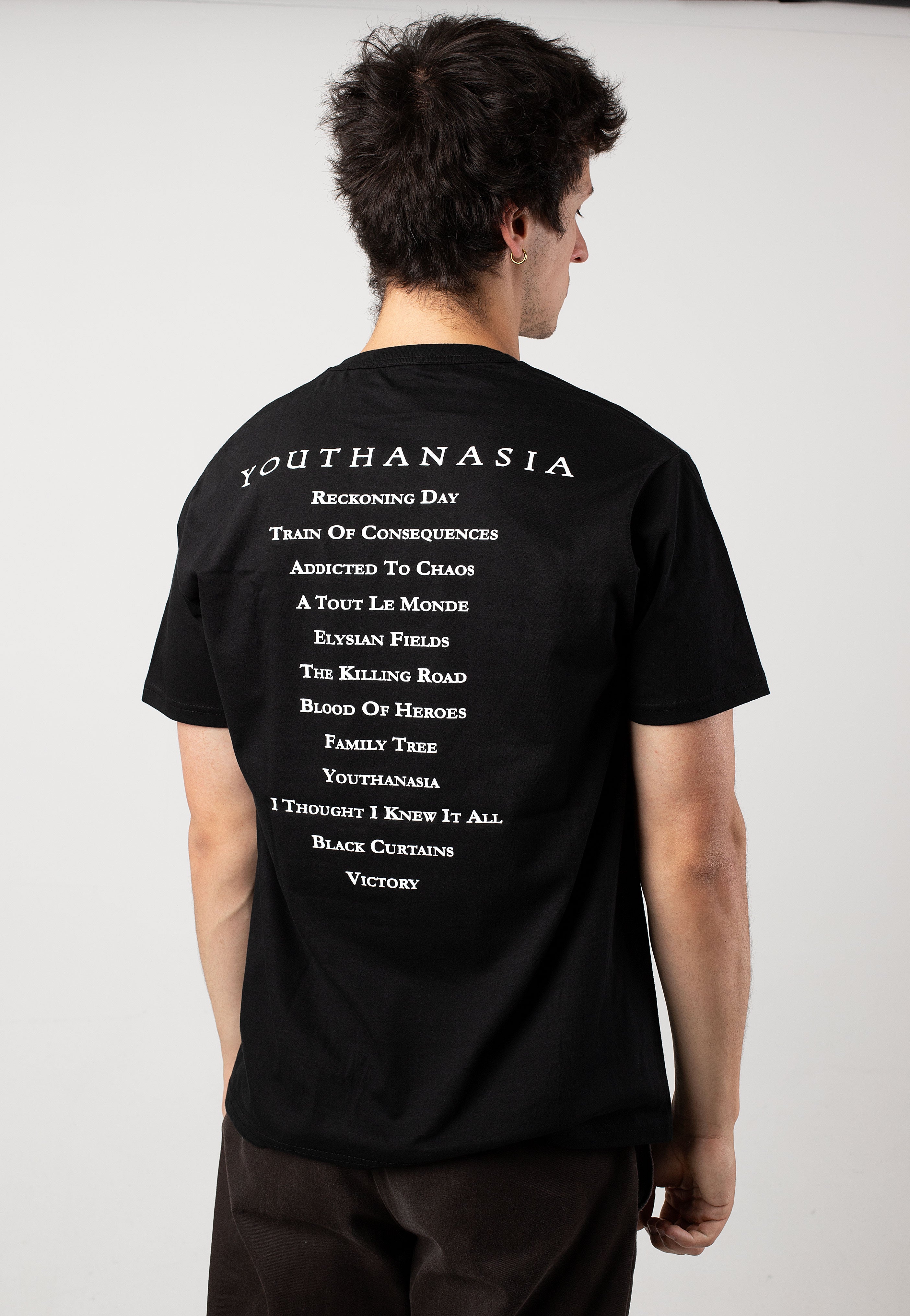 Megadeth - Youthanasia Tracklist - T-Shirt | Men-Image