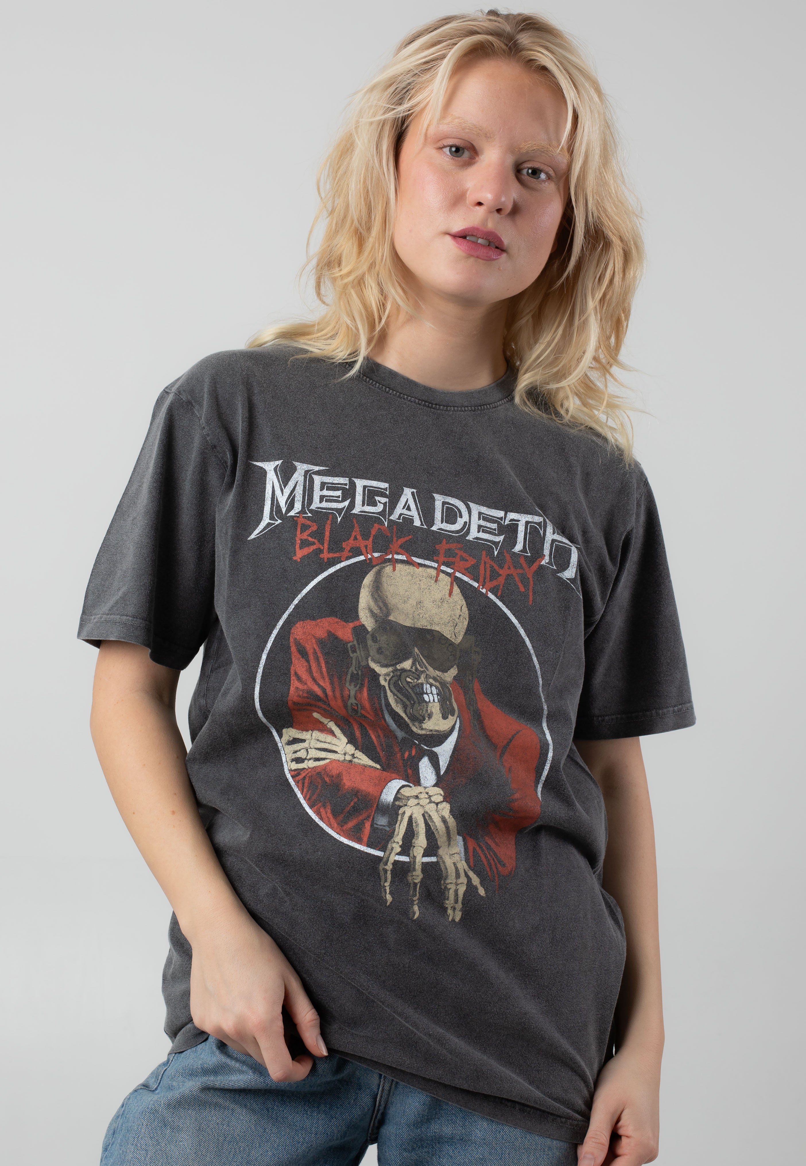 Megadeth - Black Friday Stone Washed - T-Shirt | Women-Image