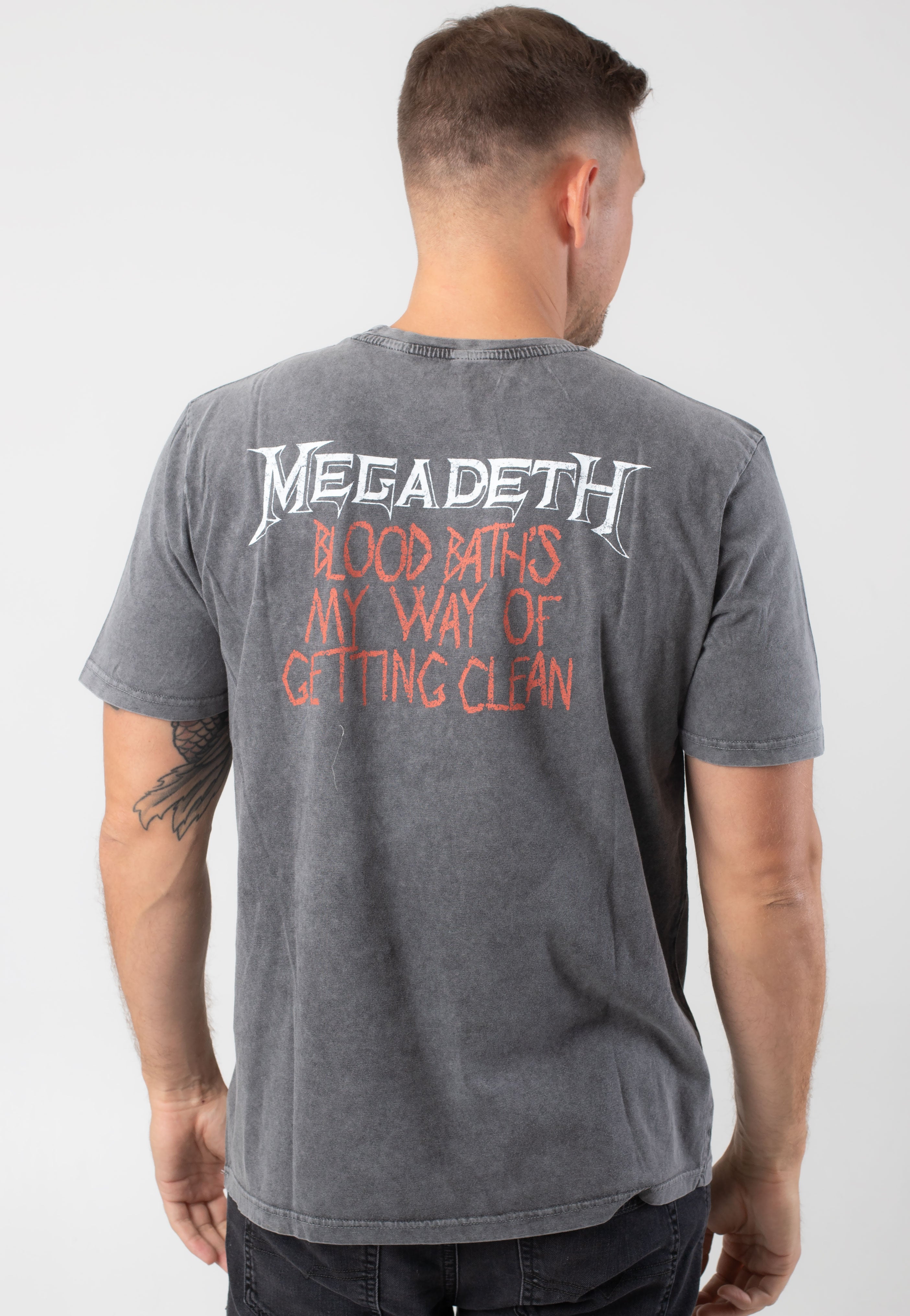 Megadeth - Black Friday Stone Washed - T-Shirt | Men-Image