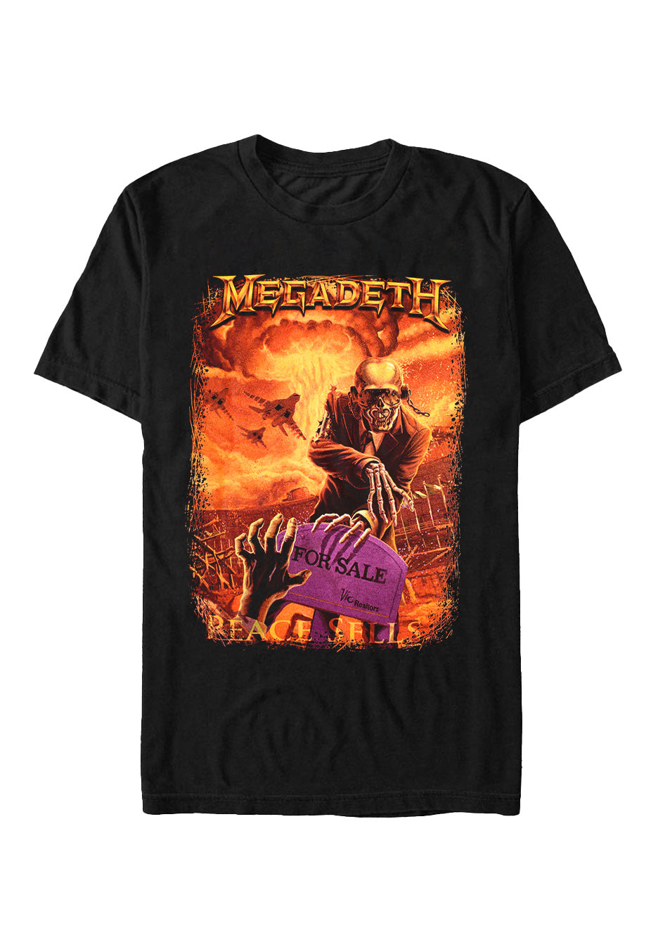 Megadeth - Explosions Realtor - T-Shirt | Neutral-Image