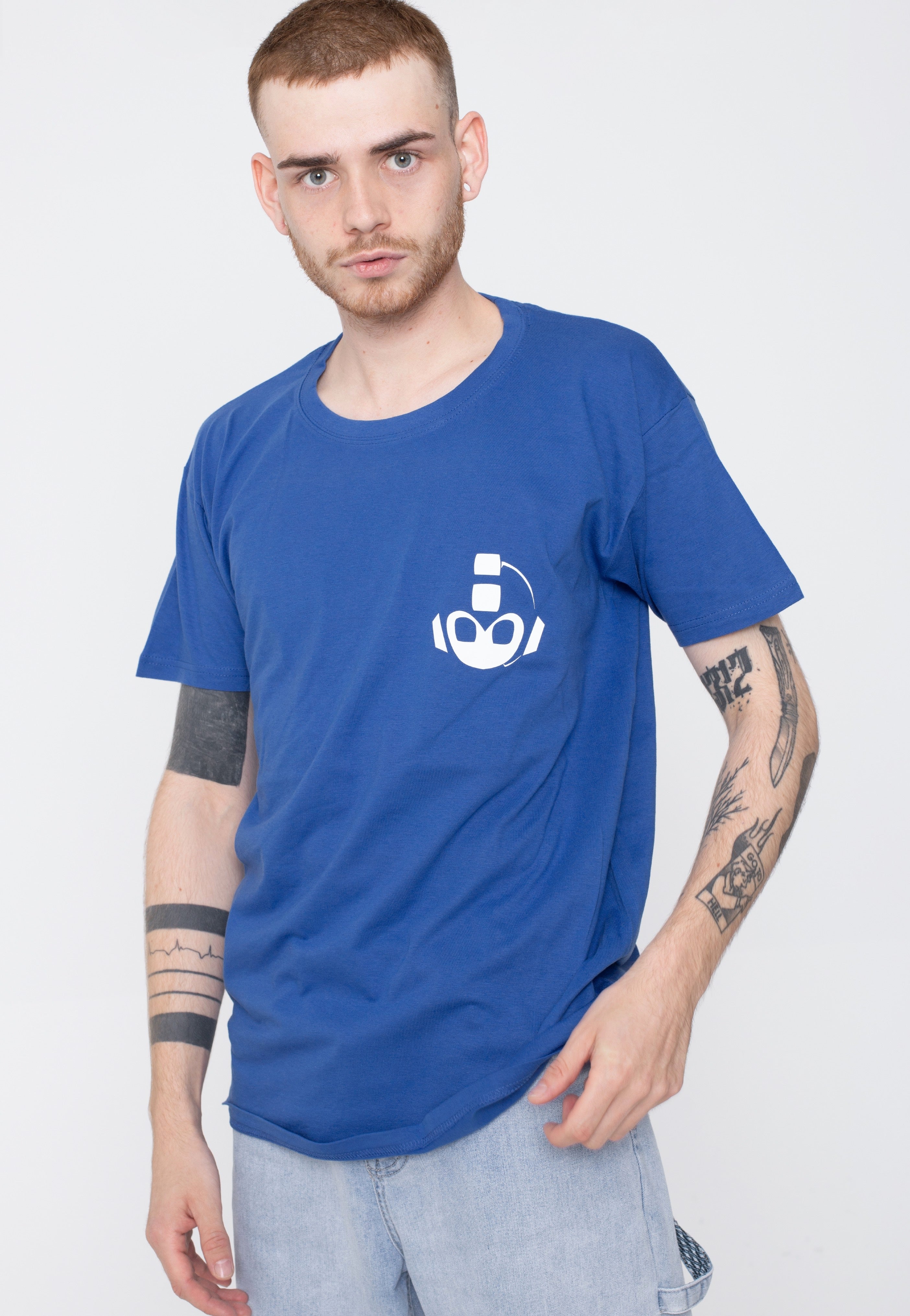 Mega Man - Flat - T-Shirt | Men-Image