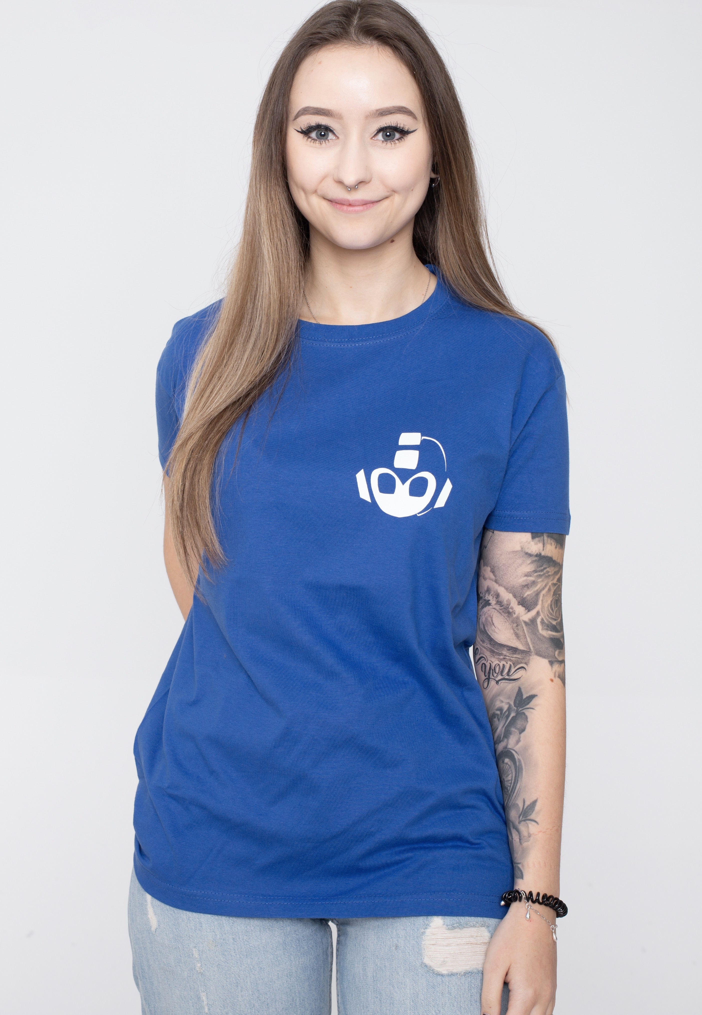 Mega Man - Flat - T-Shirt | Women-Image