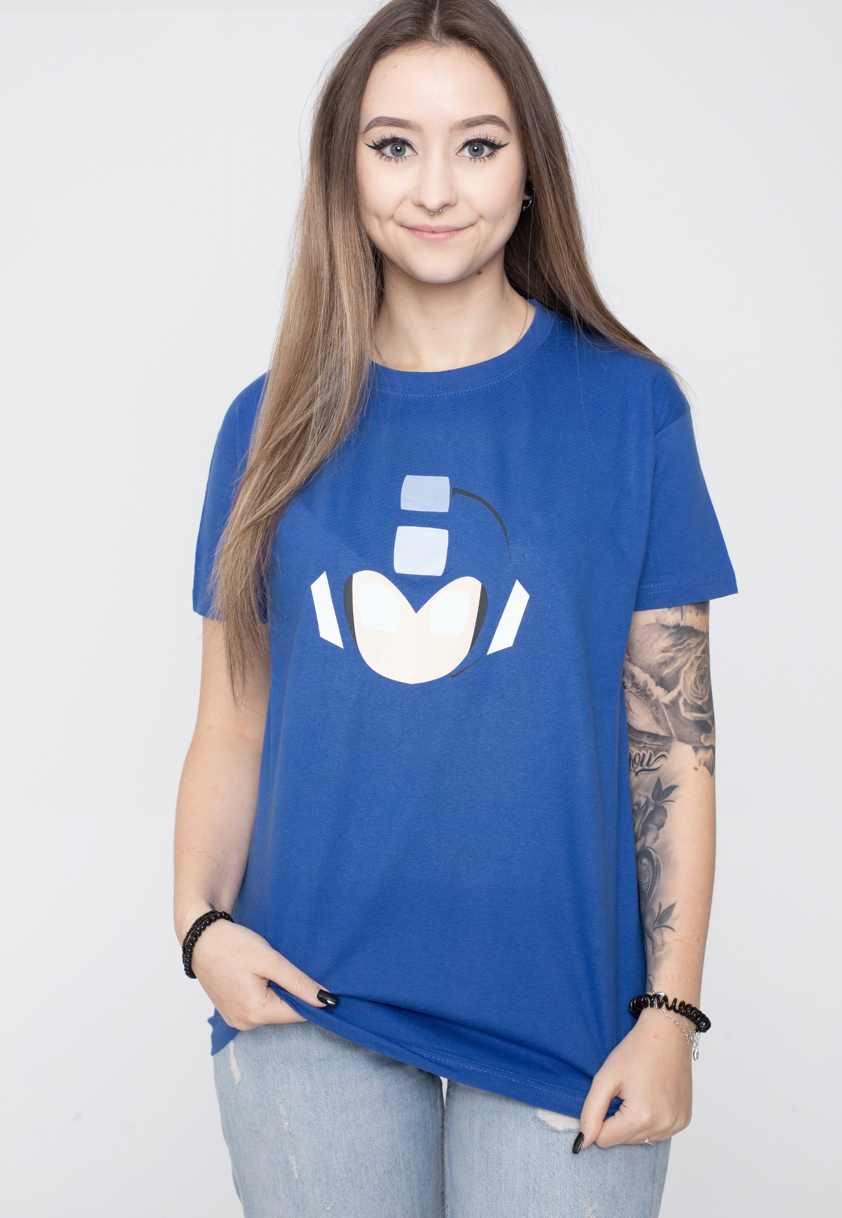 Mega Man - Vector - T-Shirt | Women-Image