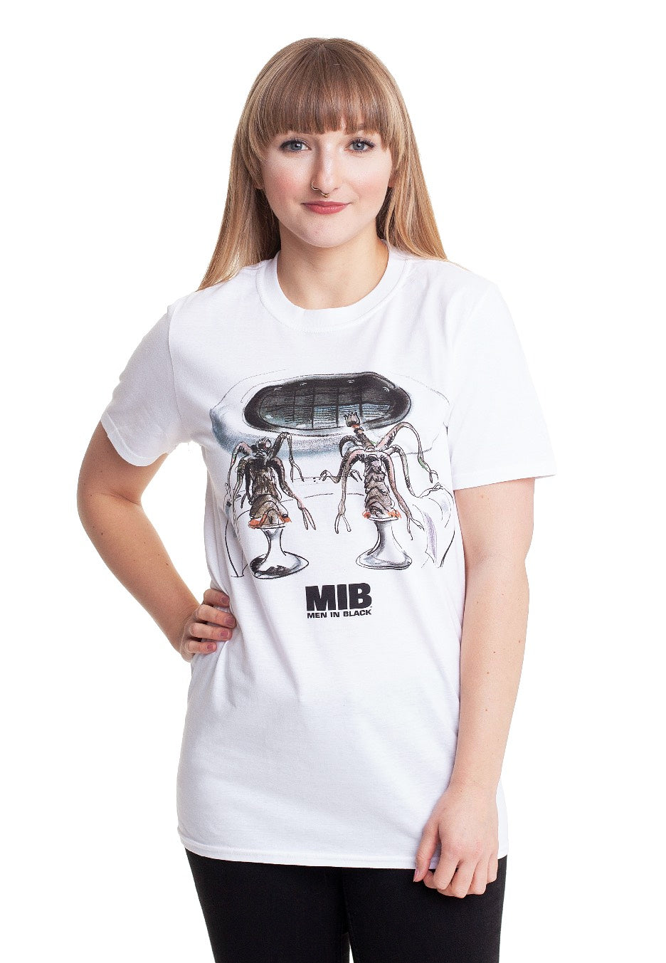 Men In Black - Alien Tech White - T-Shirt | Women-Image