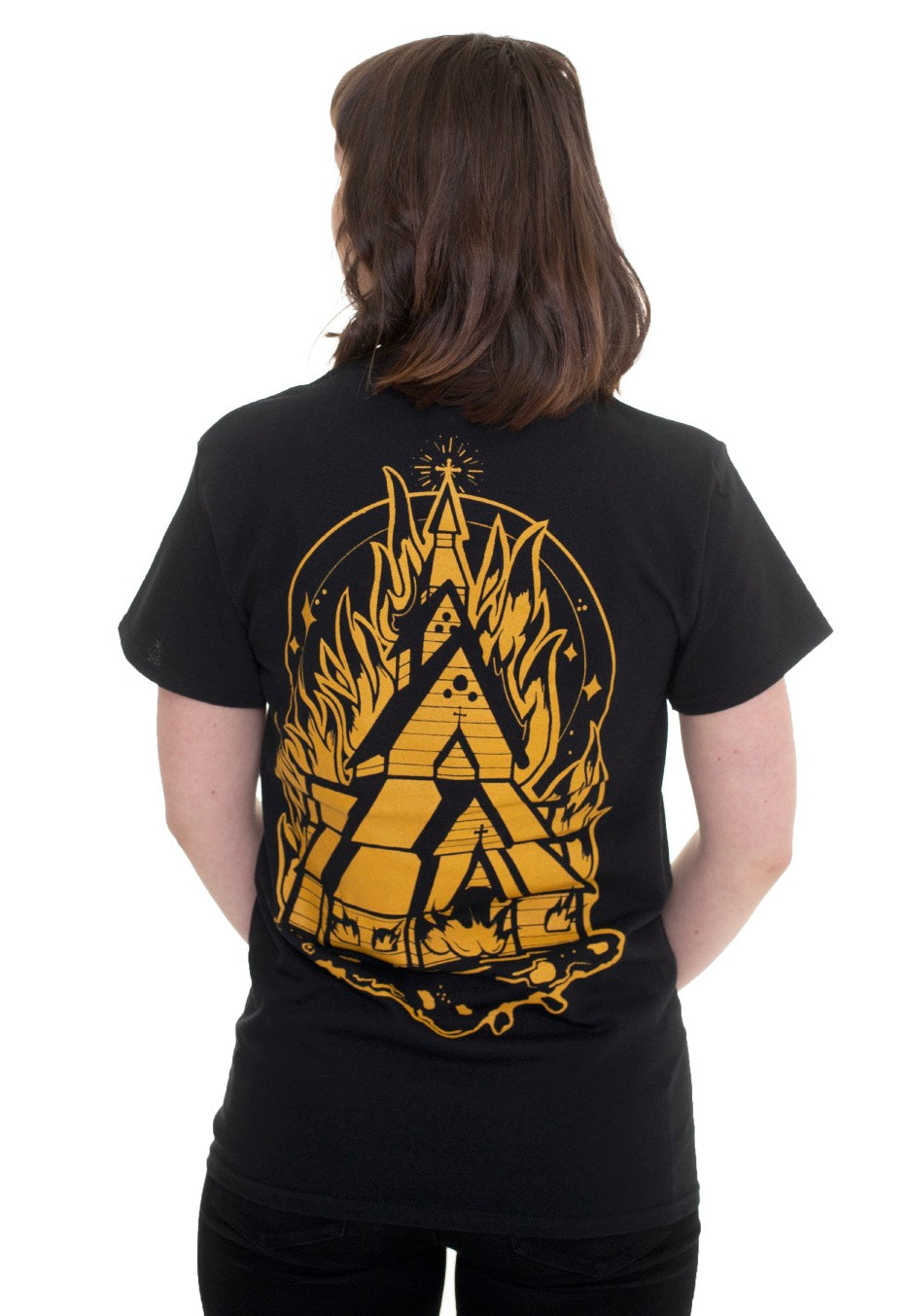 Mental Cruelty - Burning Church - T-Shirt | Women-Image