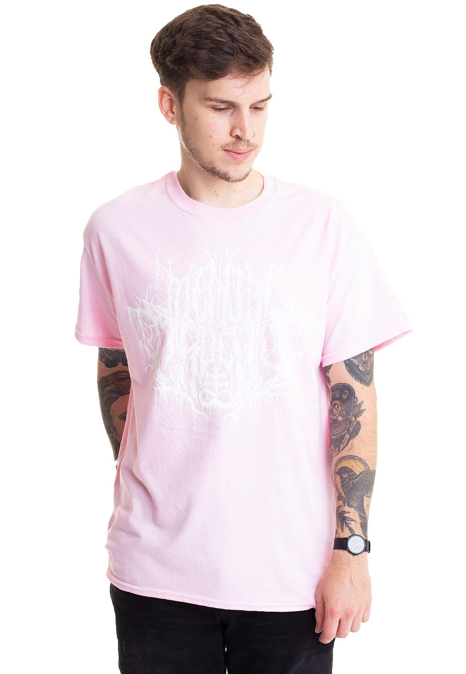 Mental Cruelty - MC Logo Light Pink - T-Shirt | Men-Image