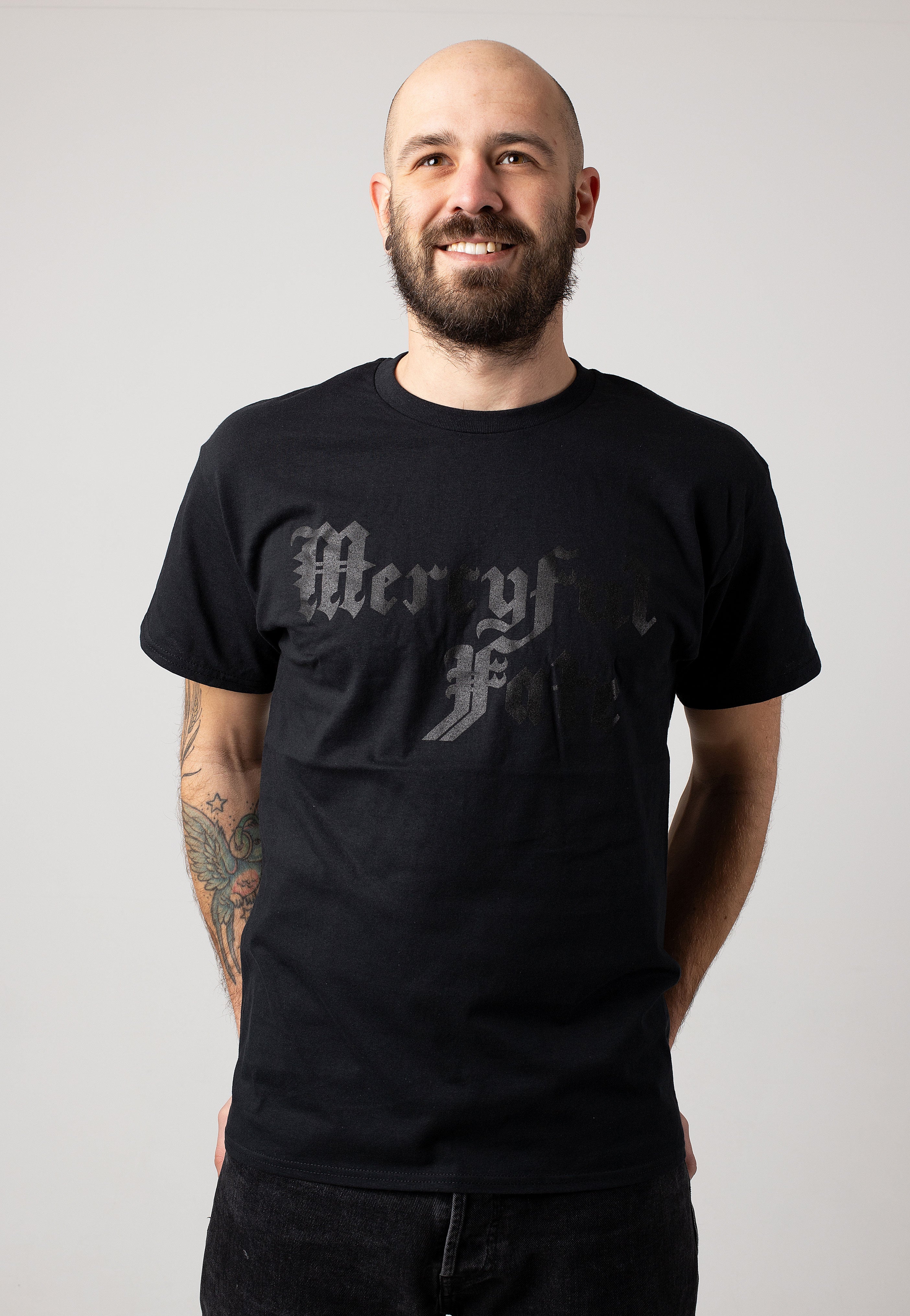 Mercyful Fate - Black Funeral Cross - T-Shirt | Men-Image