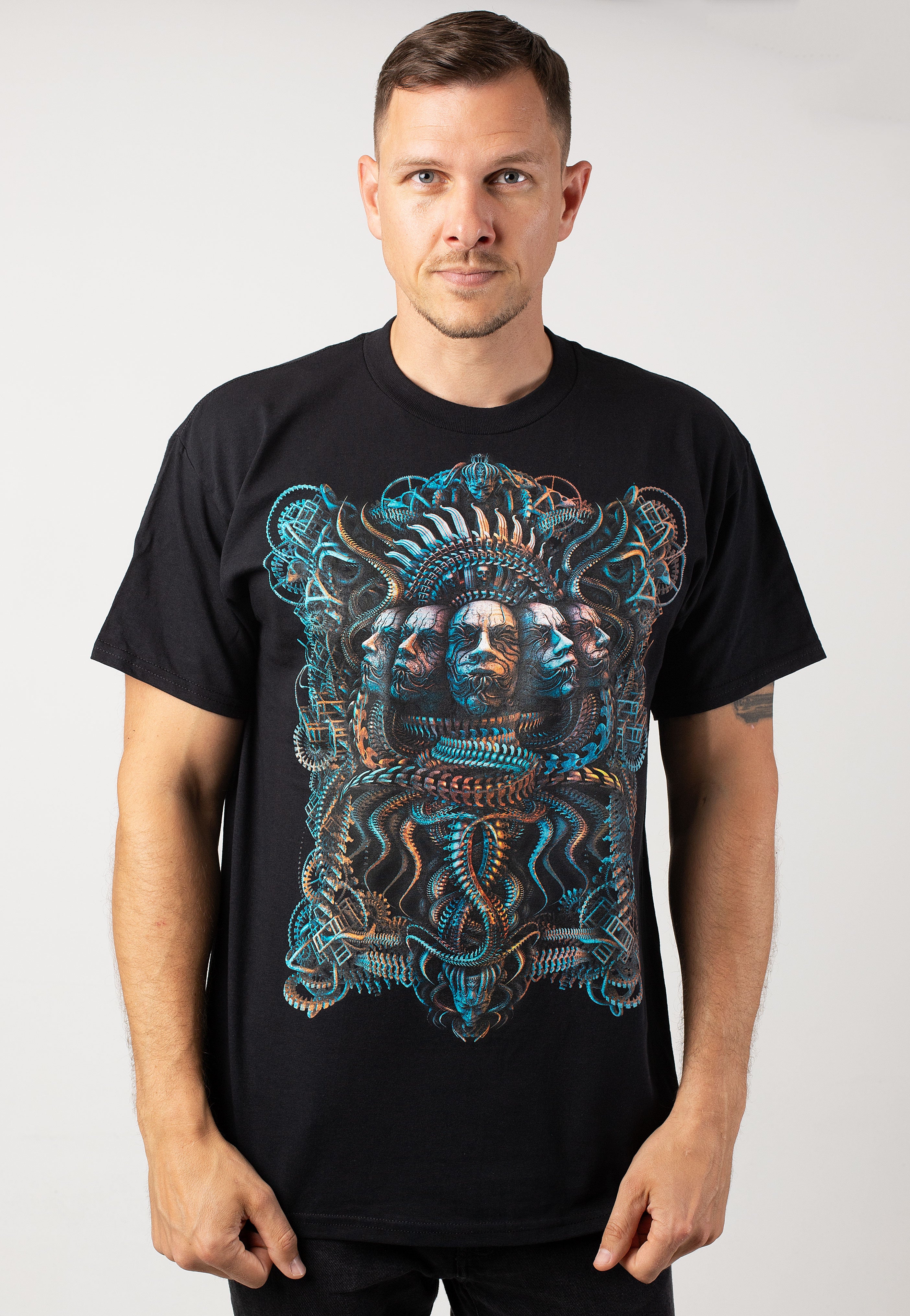 Meshuggah - 5 Faces - T-Shirt | Men-Image