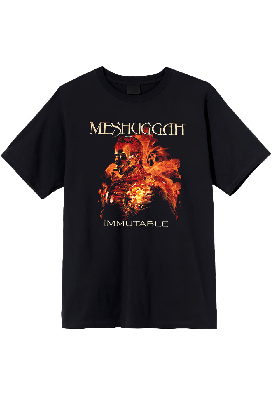 Meshuggah - Flaming Man - T-Shirt | Neutral-Image