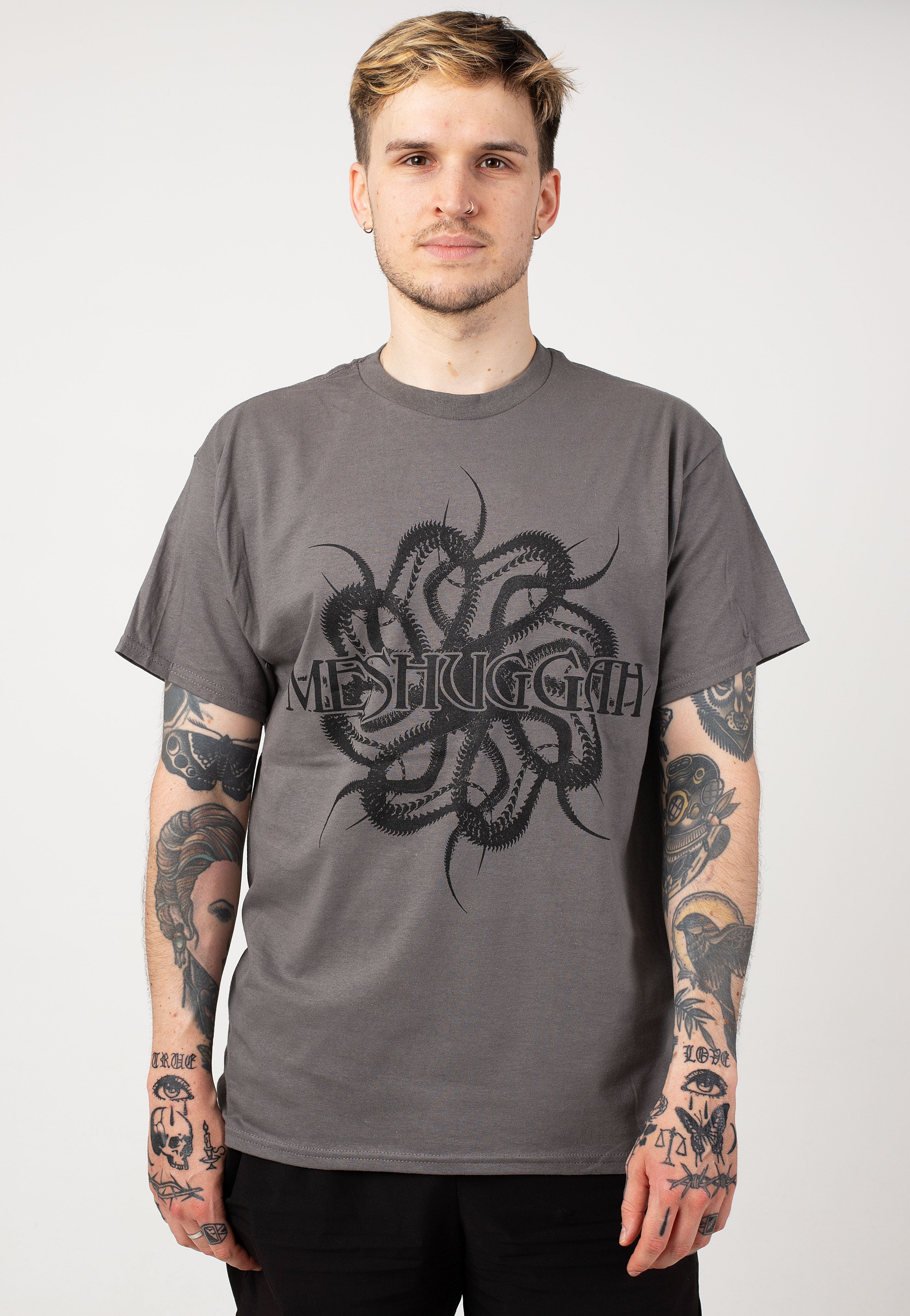 Meshuggah - Spine Charcoal - T-Shirt | Men-Image