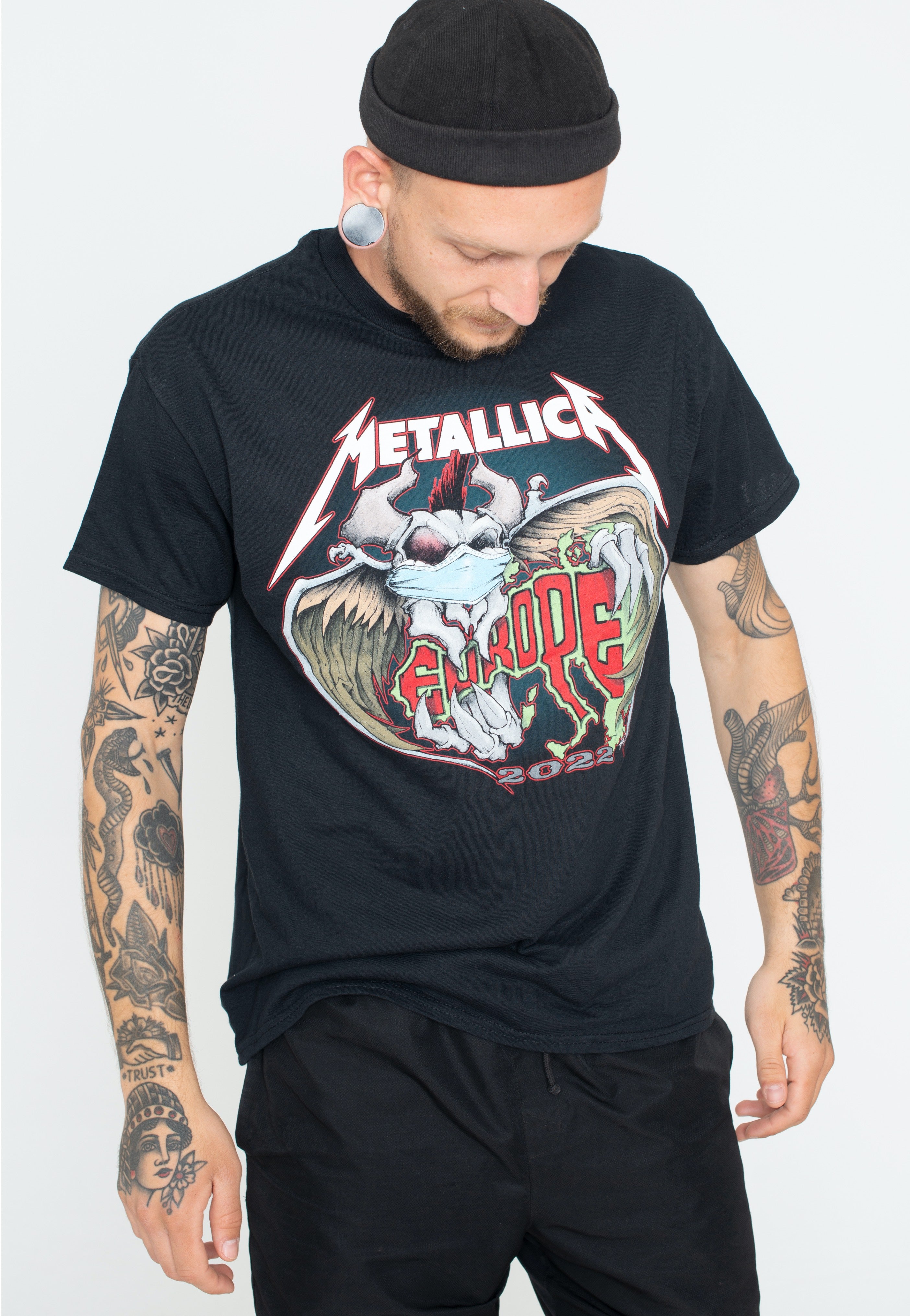 Metallica - Squindo Euro - T-Shirt | Men-Image