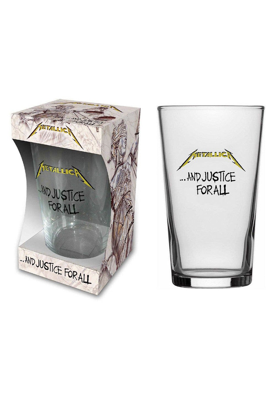 Metallica - And Justice For All Pint - Glass | Neutral-Image