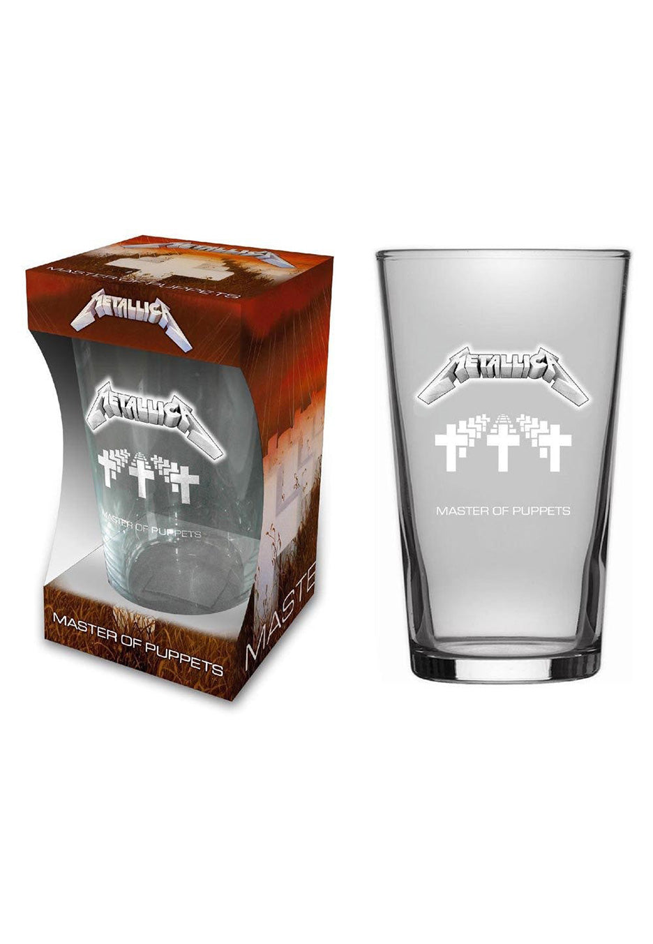 Metallica - Master Of Puppets Pint - Glass | Neutral-Image