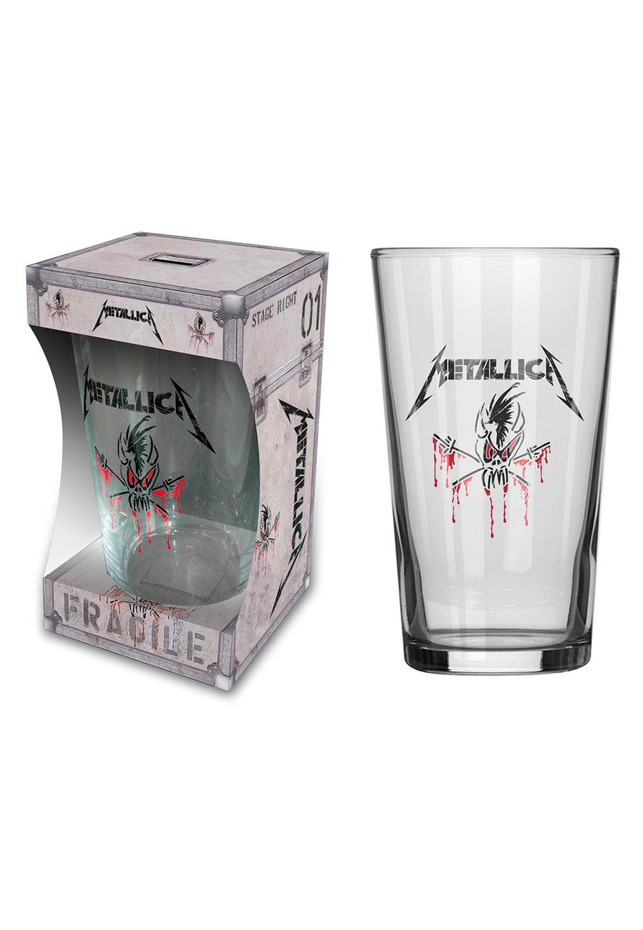 Metallica - Scary Guy Pint - Glass | Neutral-Image