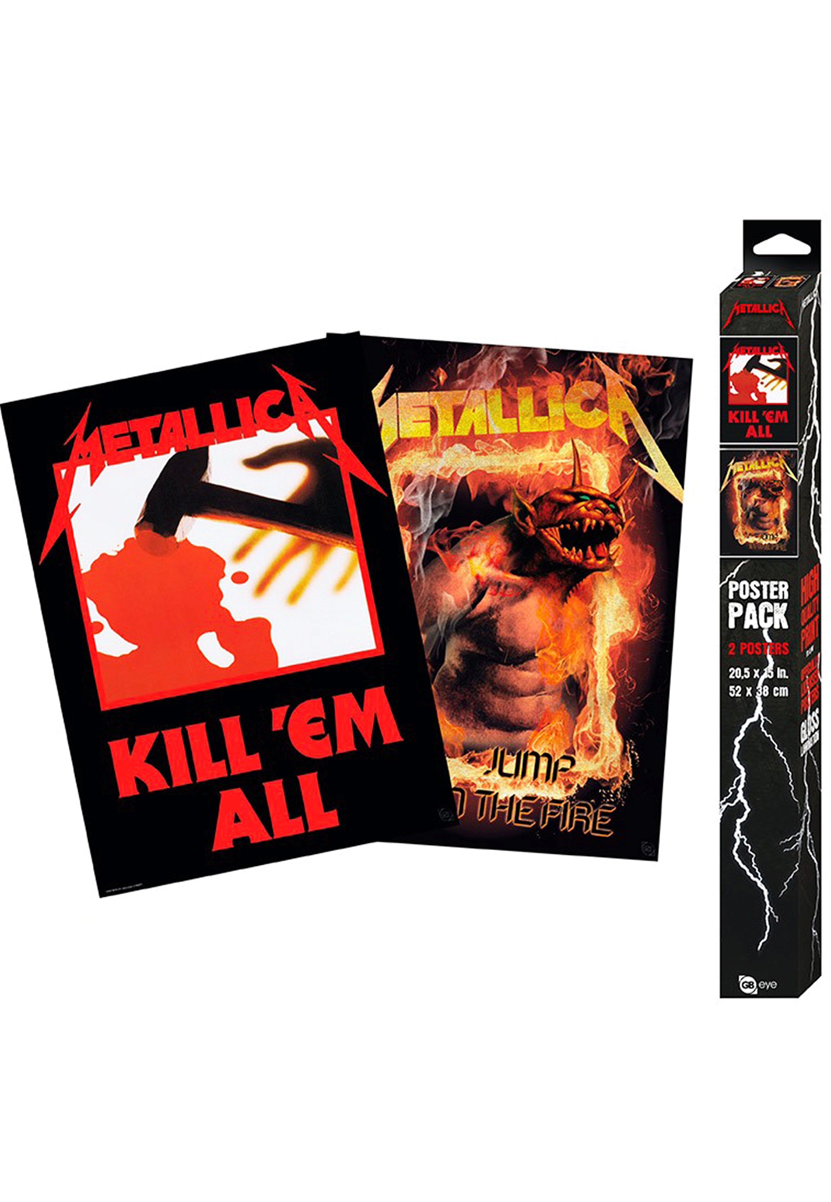 Metallica - Kill'Em All/Fire Guy Chibi Set - Poster | Neutral-Image