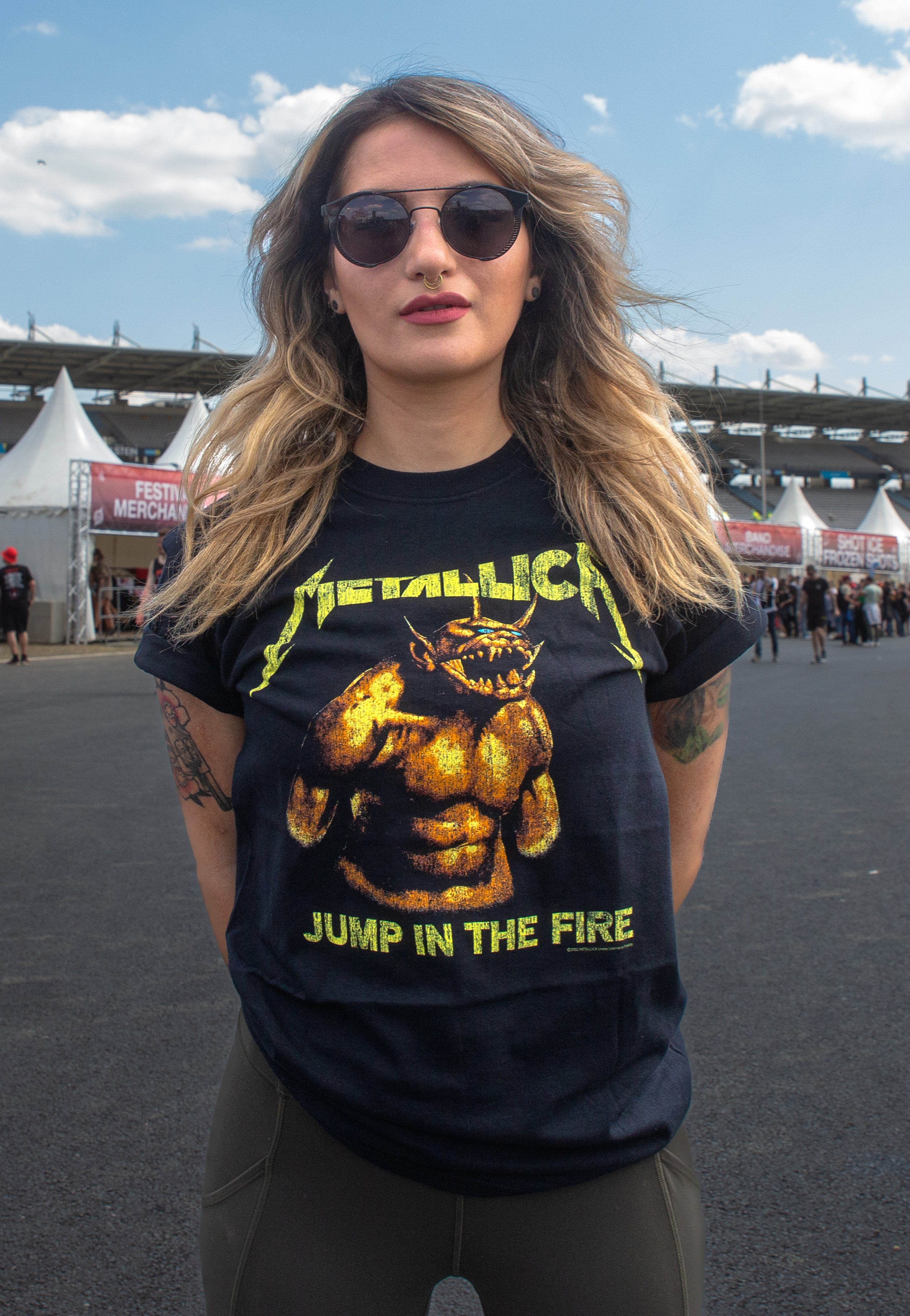 Metallica - Jump In The Fire Vintage - T-Shirt | Women-Image